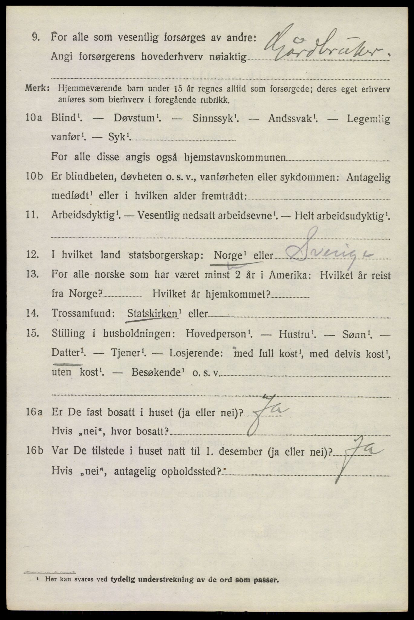 SAKO, 1920 census for Tjøme, 1920, p. 3410