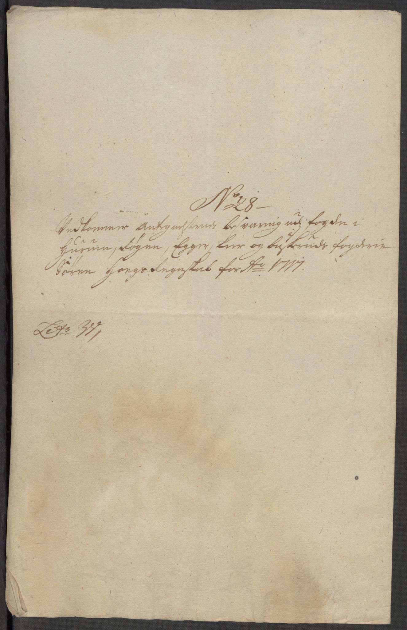 Rentekammeret inntil 1814, Reviderte regnskaper, Fogderegnskap, AV/RA-EA-4092/R31/L1711: Fogderegnskap Hurum, Røyken, Eiker, Lier og Buskerud, 1717, p. 505