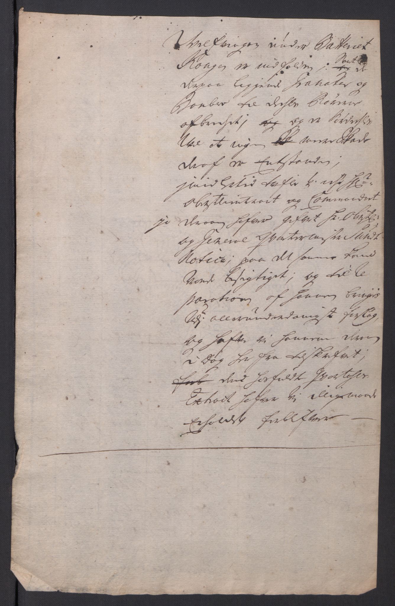 Kommanderende general (KG I) med Det norske krigsdirektorium, AV/RA-EA-5419/B/L0010: Kommanderende generals konsepter og kopibok, 1728-1730, p. 108