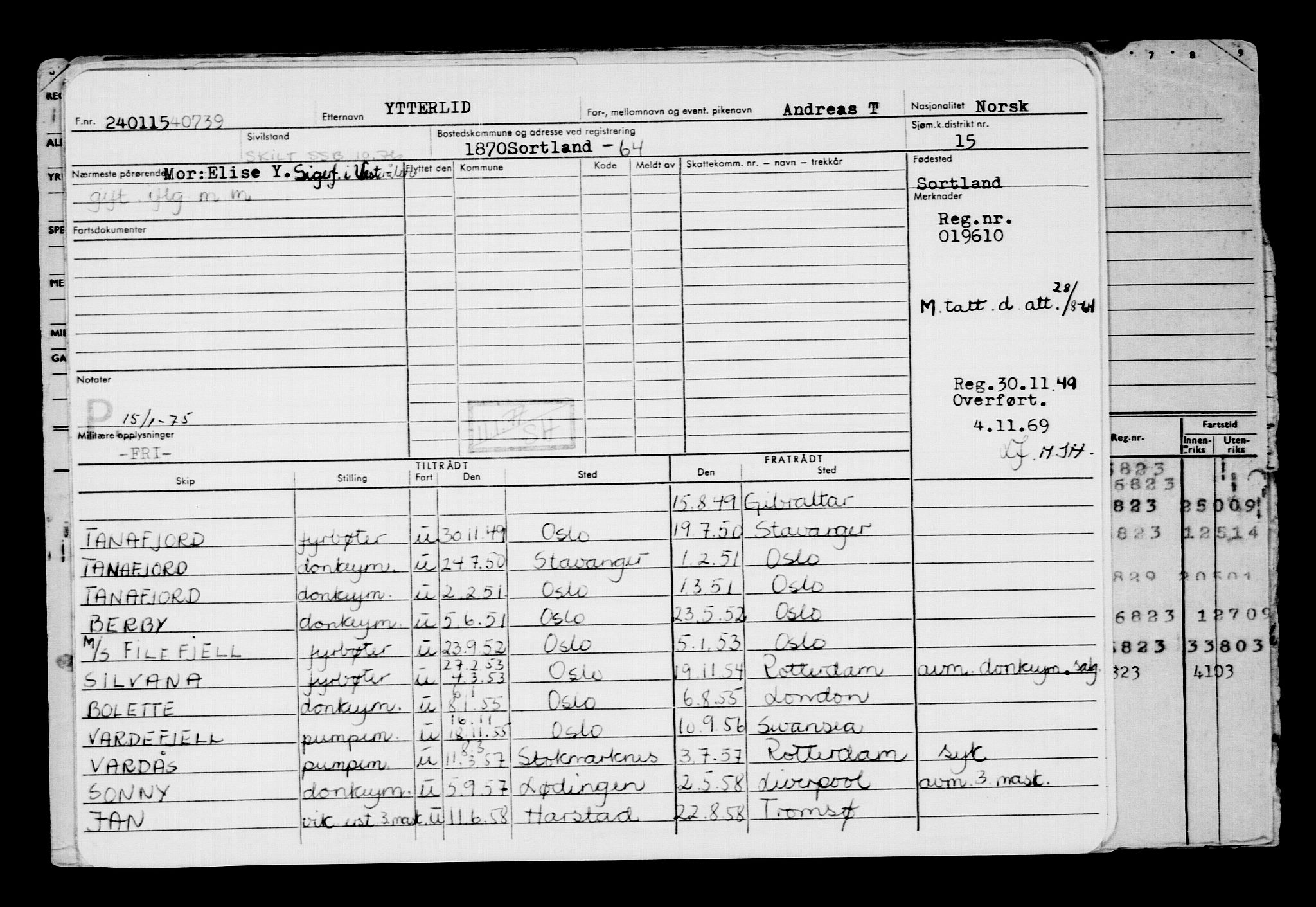 Direktoratet for sjømenn, AV/RA-S-3545/G/Gb/L0127: Hovedkort, 1915, p. 96