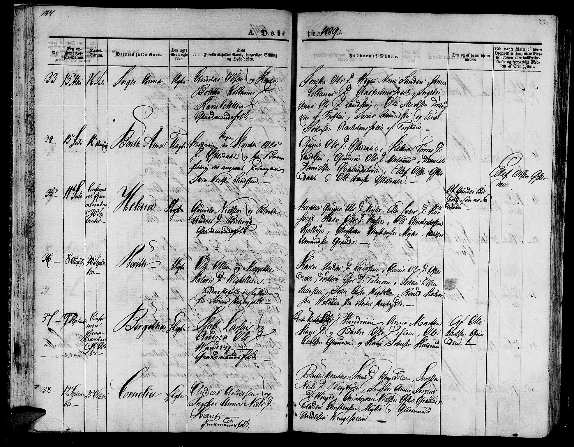 Ministerialprotokoller, klokkerbøker og fødselsregistre - Nord-Trøndelag, AV/SAT-A-1458/701/L0006: Parish register (official) no. 701A06, 1825-1841, p. 37