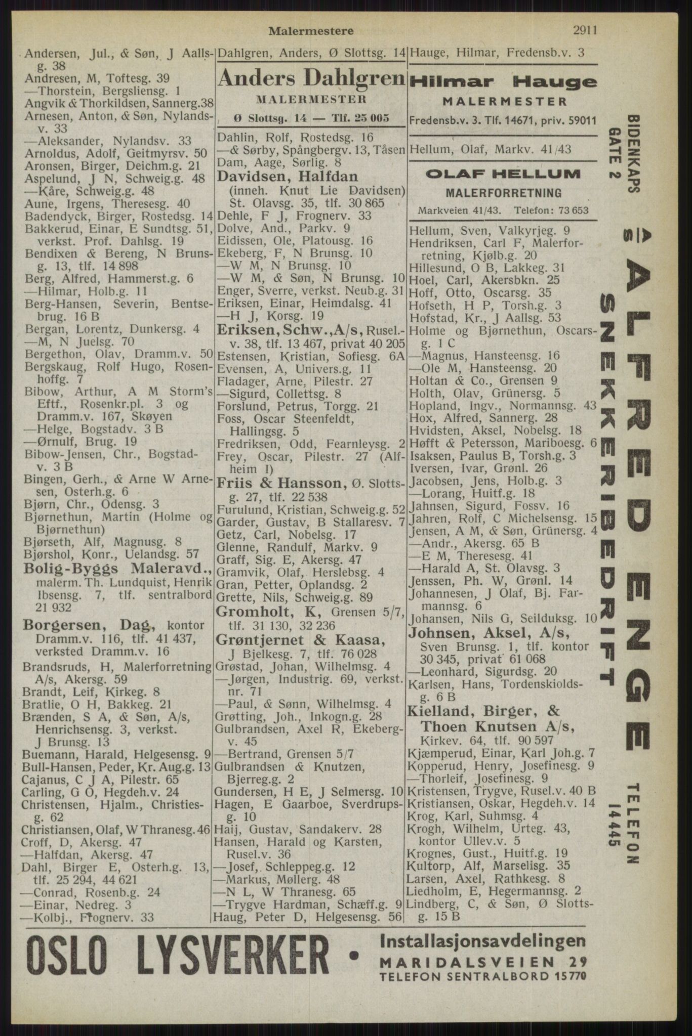 Kristiania/Oslo adressebok, PUBL/-, 1944, p. 2911