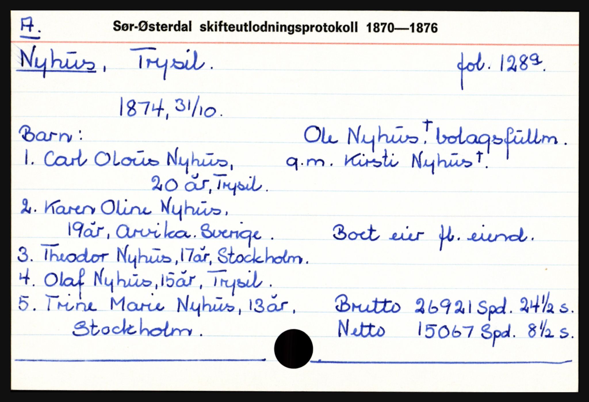 Sør-Østerdal sorenskriveri, SAH/TING-018/J, 1823-1907, p. 3563
