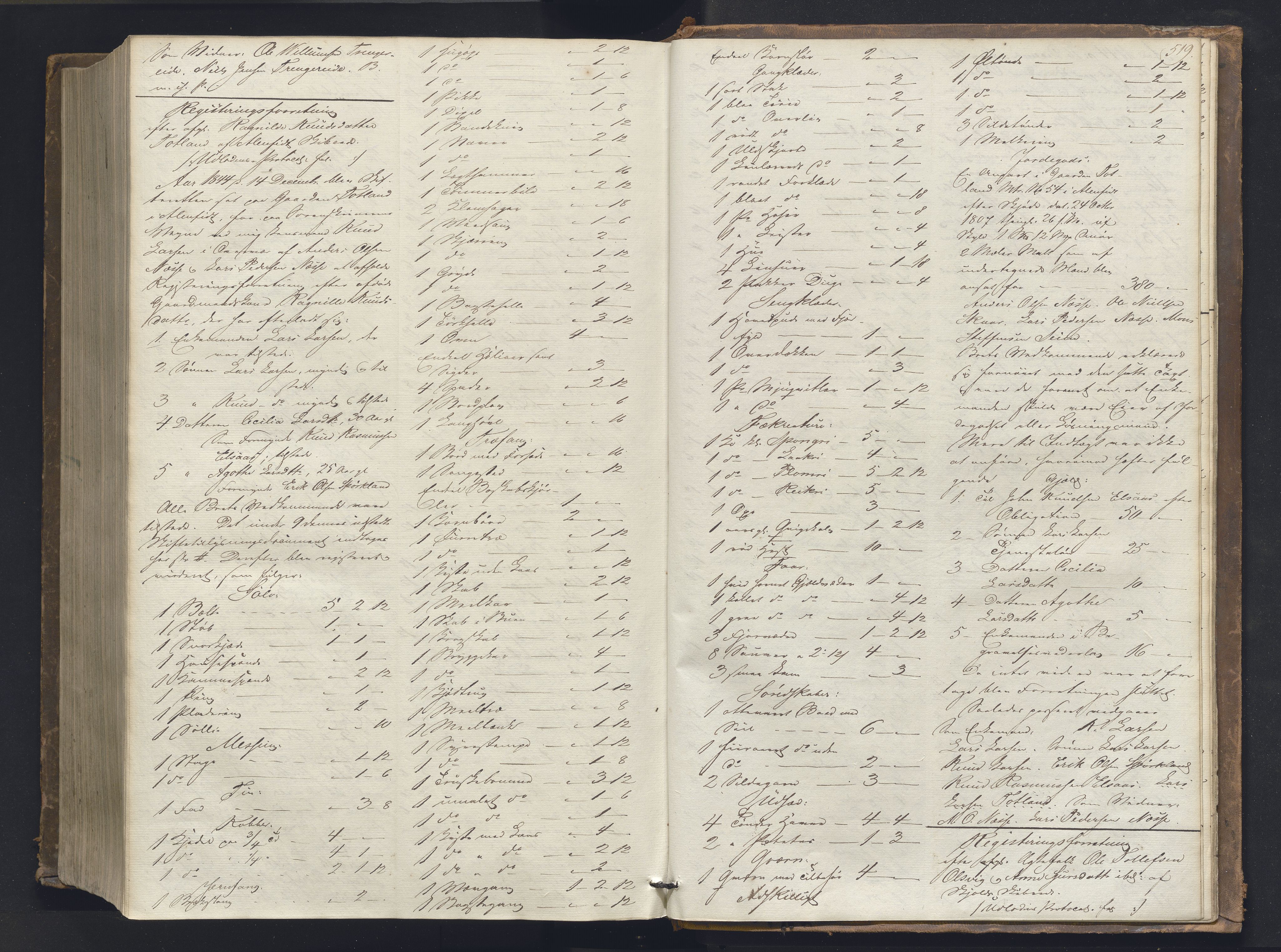 Nordhordland sorenskrivar, AV/SAB-A-2901/1/H/Hb/L0001: Registreringsprotokollar, 1841-1845, p. 519