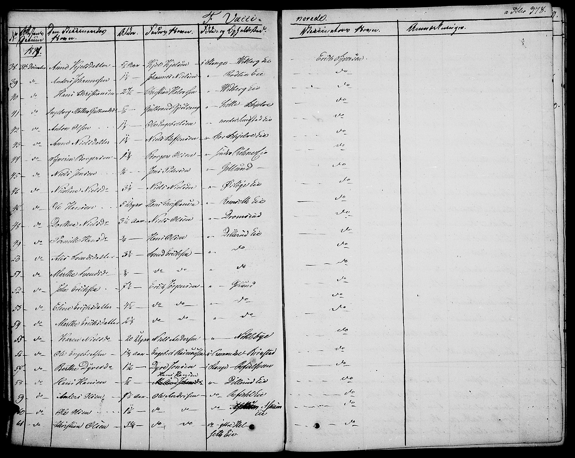 Stange prestekontor, AV/SAH-PREST-002/K/L0009: Parish register (official) no. 9, 1826-1835, p. 378