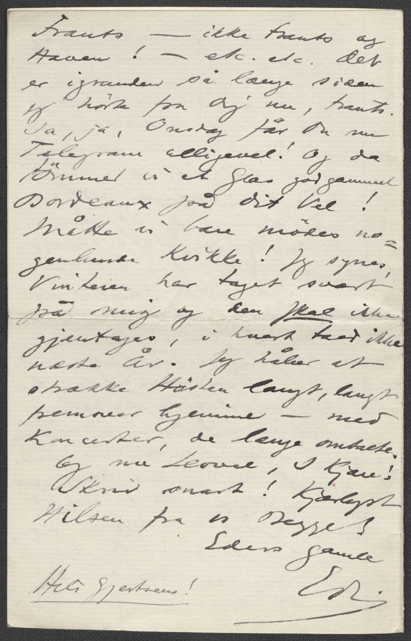 Beyer, Frants, AV/RA-PA-0132/F/L0001: Brev fra Edvard Grieg til Frantz Beyer og "En del optegnelser som kan tjene til kommentar til brevene" av Marie Beyer, 1872-1907, p. 431