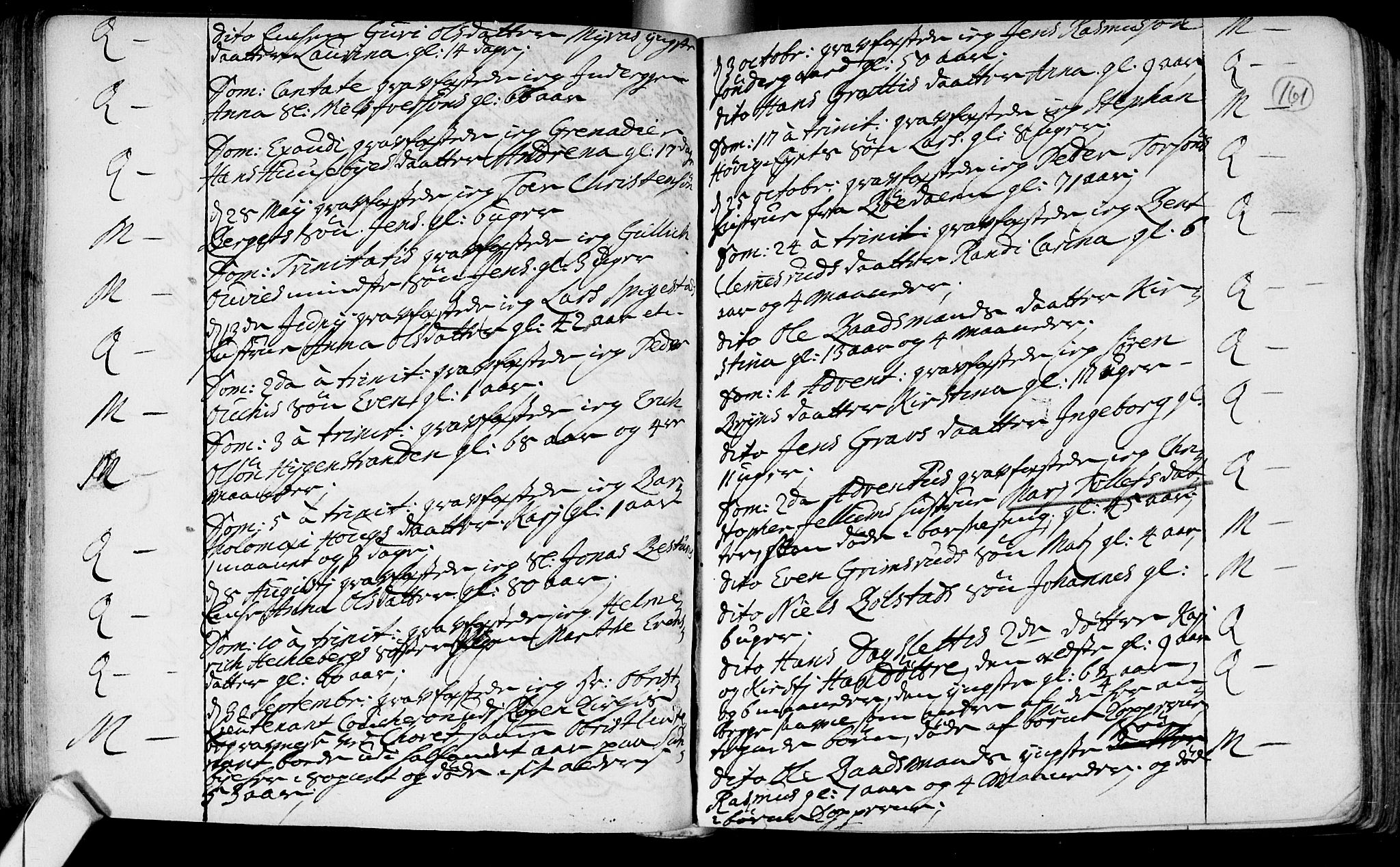 Røyken kirkebøker, SAKO/A-241/F/Fa/L0002: Parish register (official) no. 2, 1731-1782, p. 161