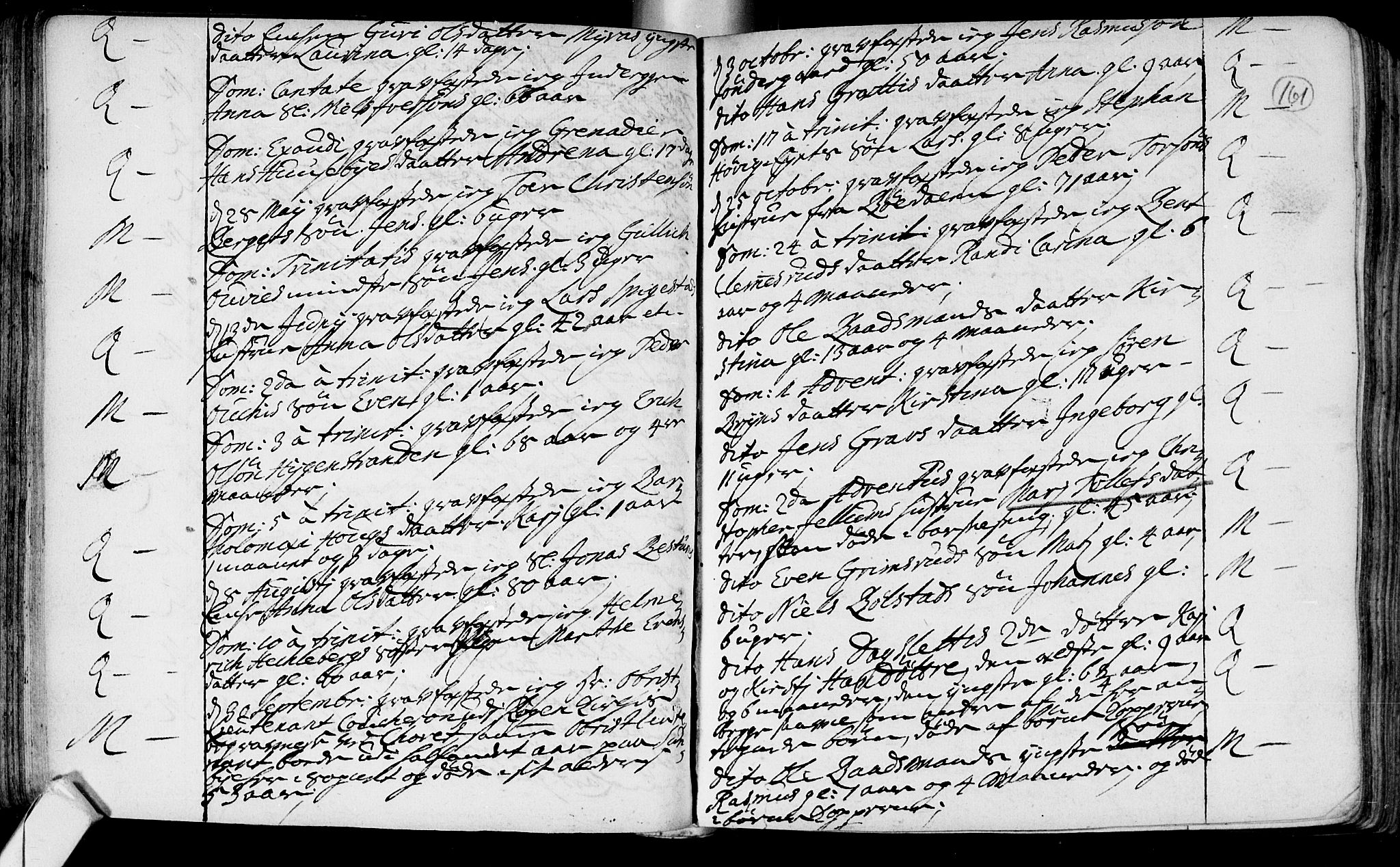 Røyken kirkebøker, AV/SAKO-A-241/F/Fa/L0002: Parish register (official) no. 2, 1731-1782, p. 161