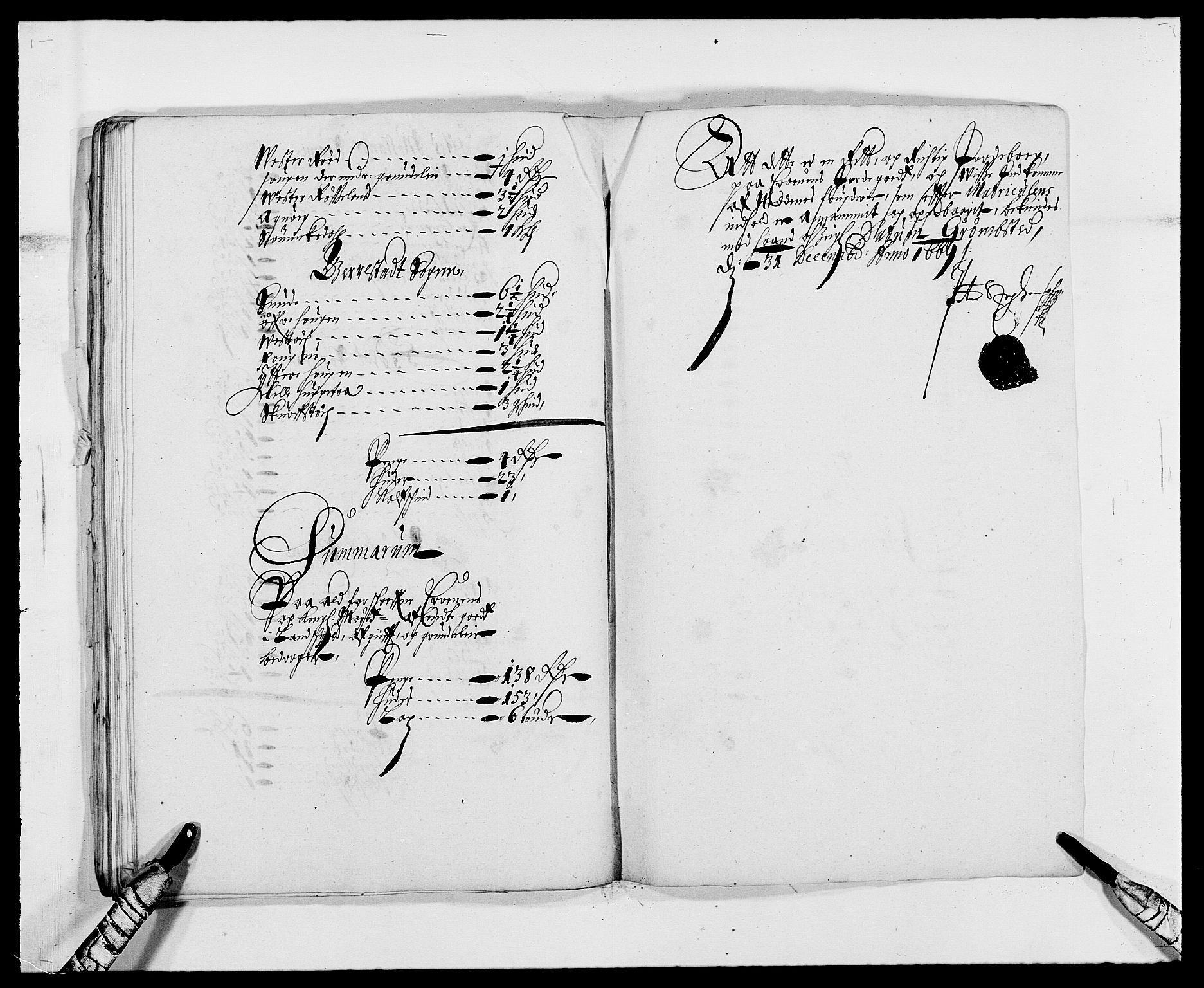 Rentekammeret inntil 1814, Reviderte regnskaper, Fogderegnskap, RA/EA-4092/R39/L2297: Fogderegnskap Nedenes, 1667-1669, p. 341