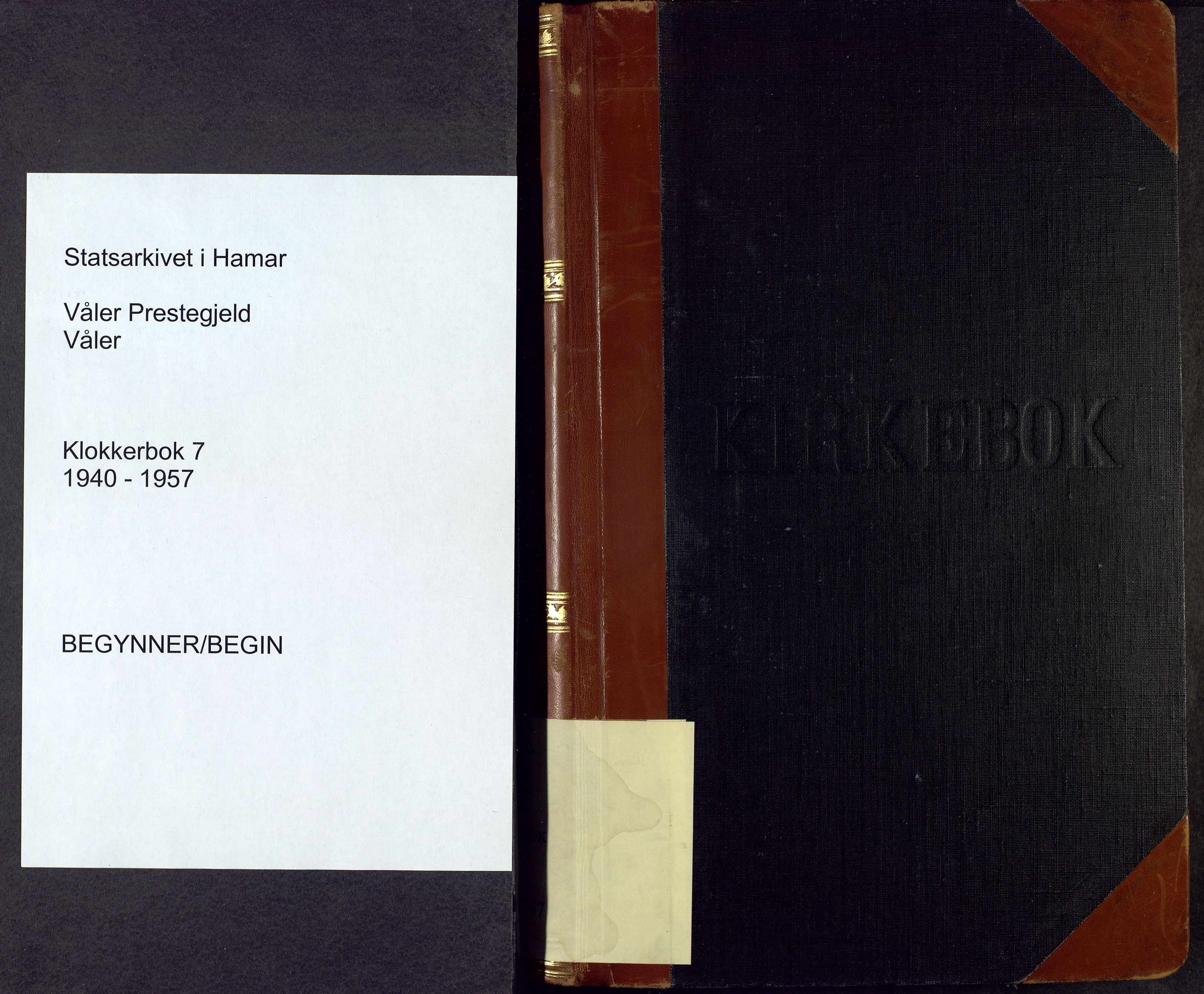 Våler prestekontor, Hedmark, SAH/PREST-040/H/Ha/Hab/L0007: Parish register (copy) no. 7, 1940-1957
