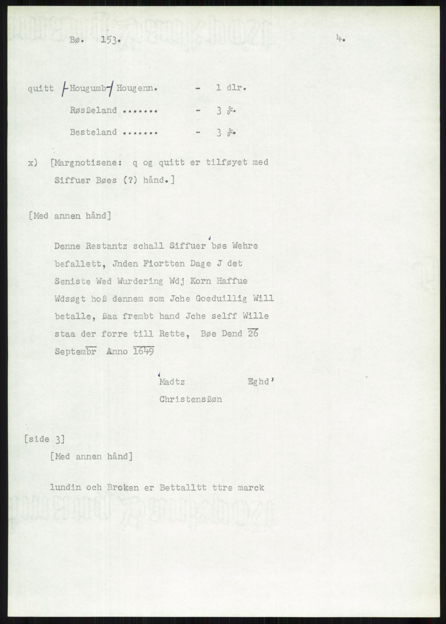 Samlinger til kildeutgivelse, Diplomavskriftsamlingen, AV/RA-EA-4053/H/Ha, p. 688