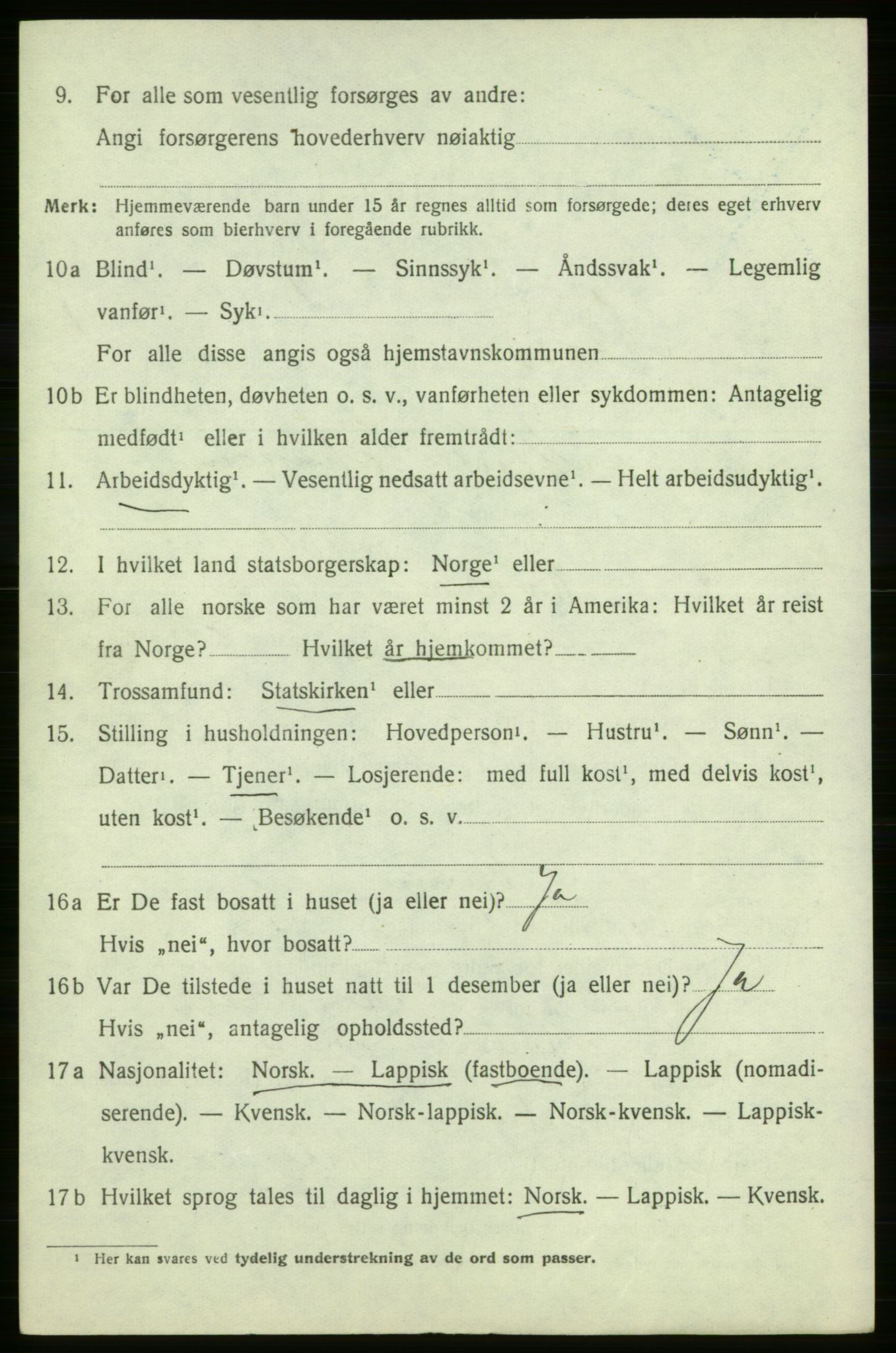 SATØ, 1920 census for Måsøy, 1920, p. 1265