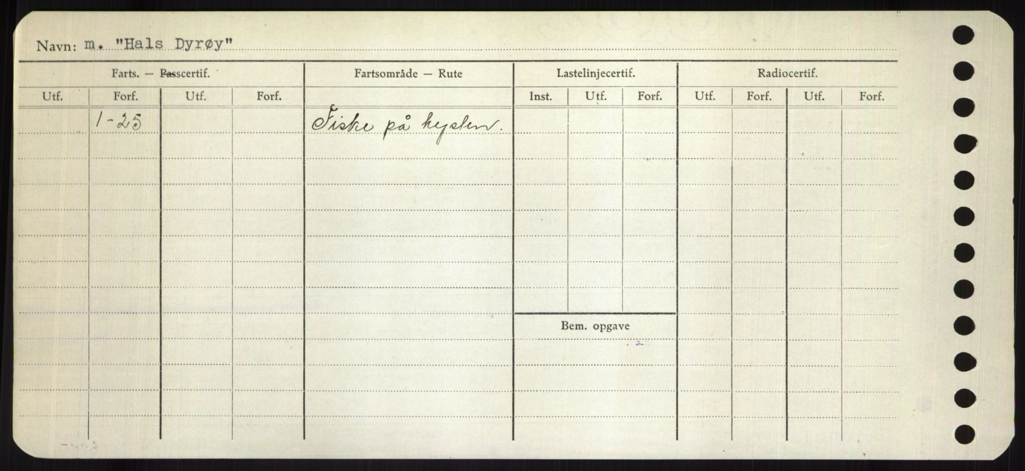 Sjøfartsdirektoratet med forløpere, Skipsmålingen, RA/S-1627/H/Hd/L0014: Fartøy, H-Havl, p. 140