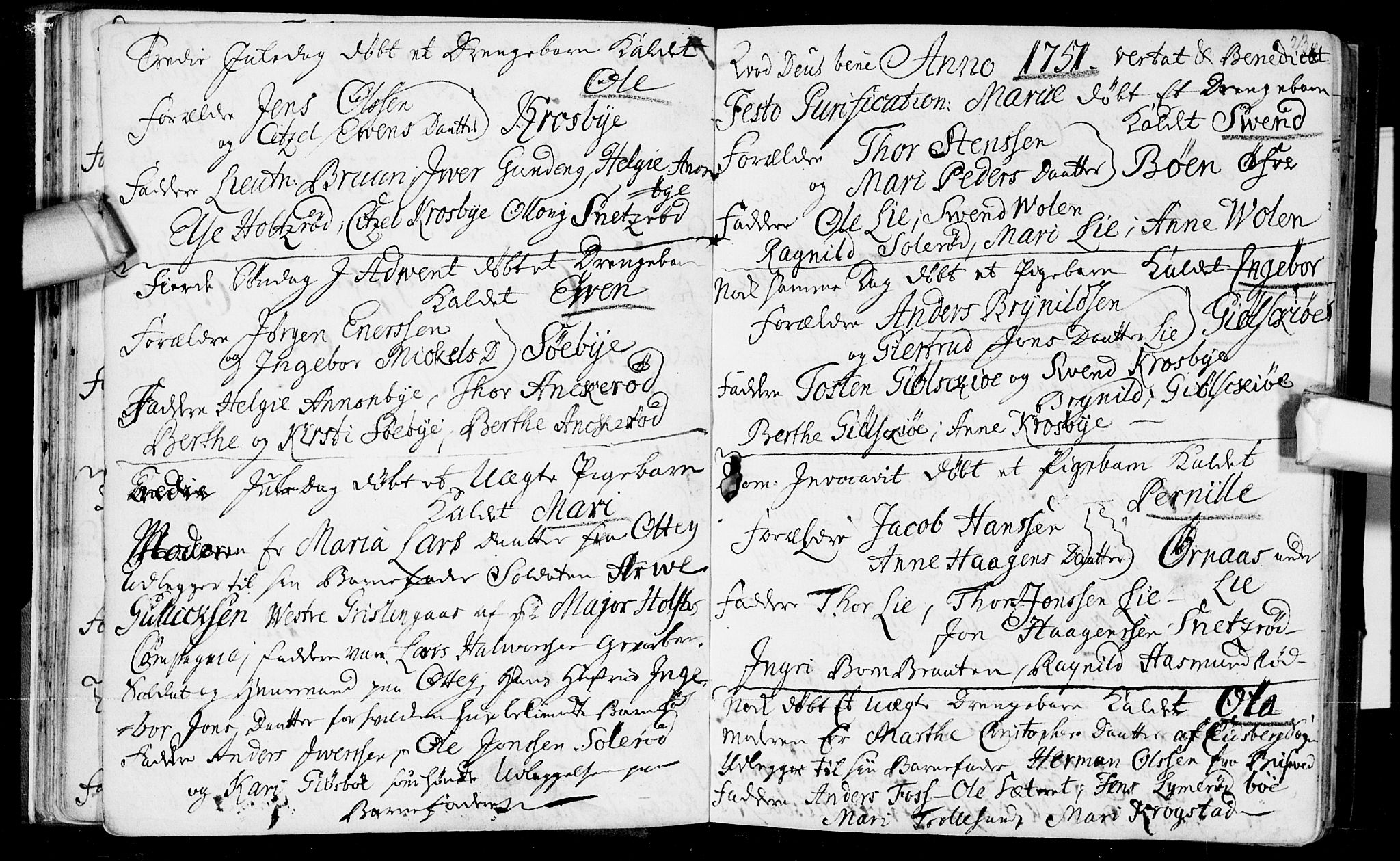 Aremark prestekontor Kirkebøker, AV/SAO-A-10899/F/Fb/L0002: Parish register (official) no.  II 2, 1745-1795, p. 23