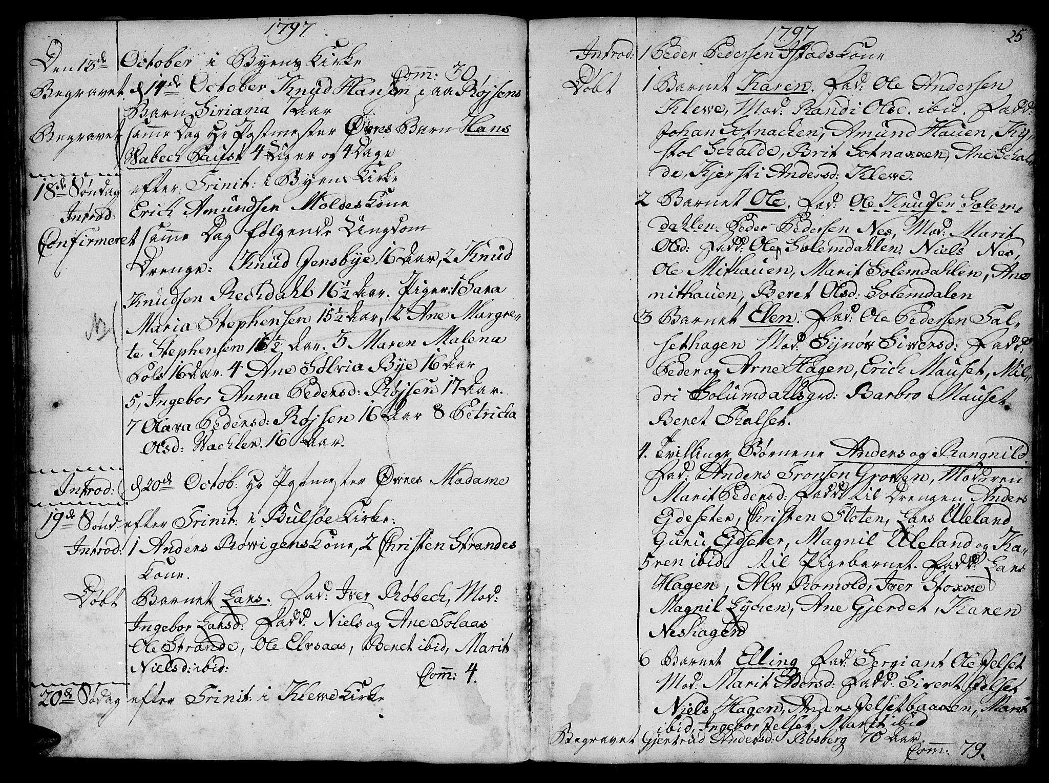 Ministerialprotokoller, klokkerbøker og fødselsregistre - Møre og Romsdal, AV/SAT-A-1454/555/L0649: Parish register (official) no. 555A02 /1, 1795-1821, p. 25