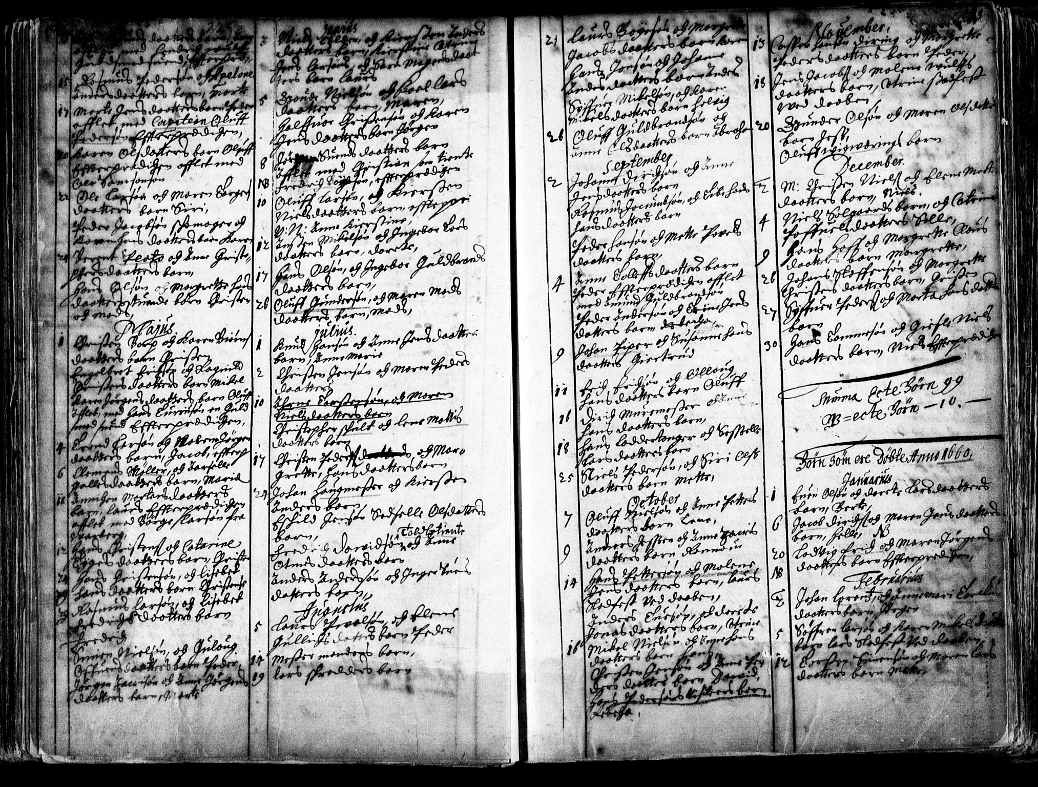 Oslo domkirke Kirkebøker, SAO/A-10752/F/Fa/L0001: Parish register (official) no. 1, 1648-1704, p. 192-193