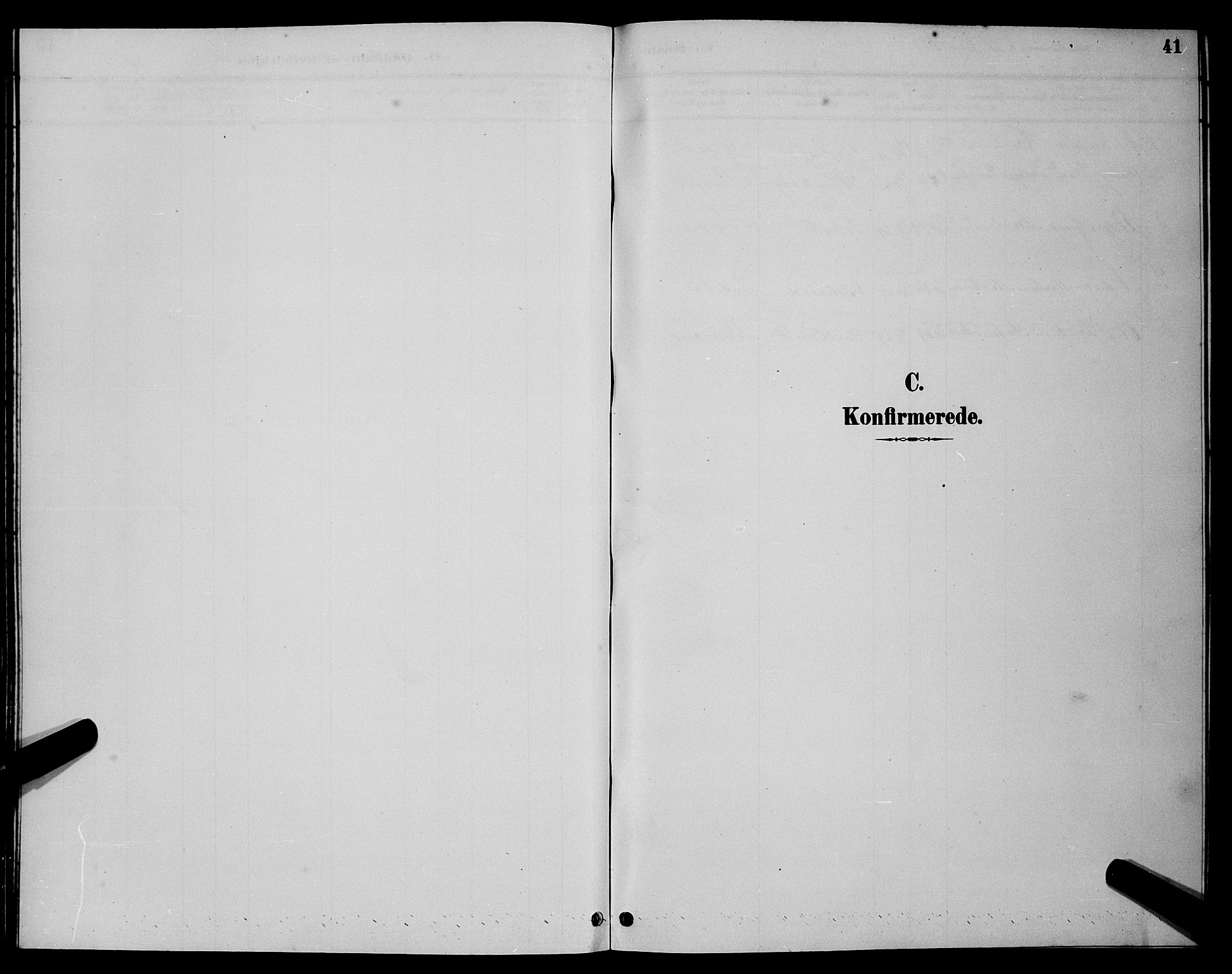 Ministerialprotokoller, klokkerbøker og fødselsregistre - Nordland, SAT/A-1459/894/L1360: Parish register (copy) no. 894C03, 1885-1888, p. 41