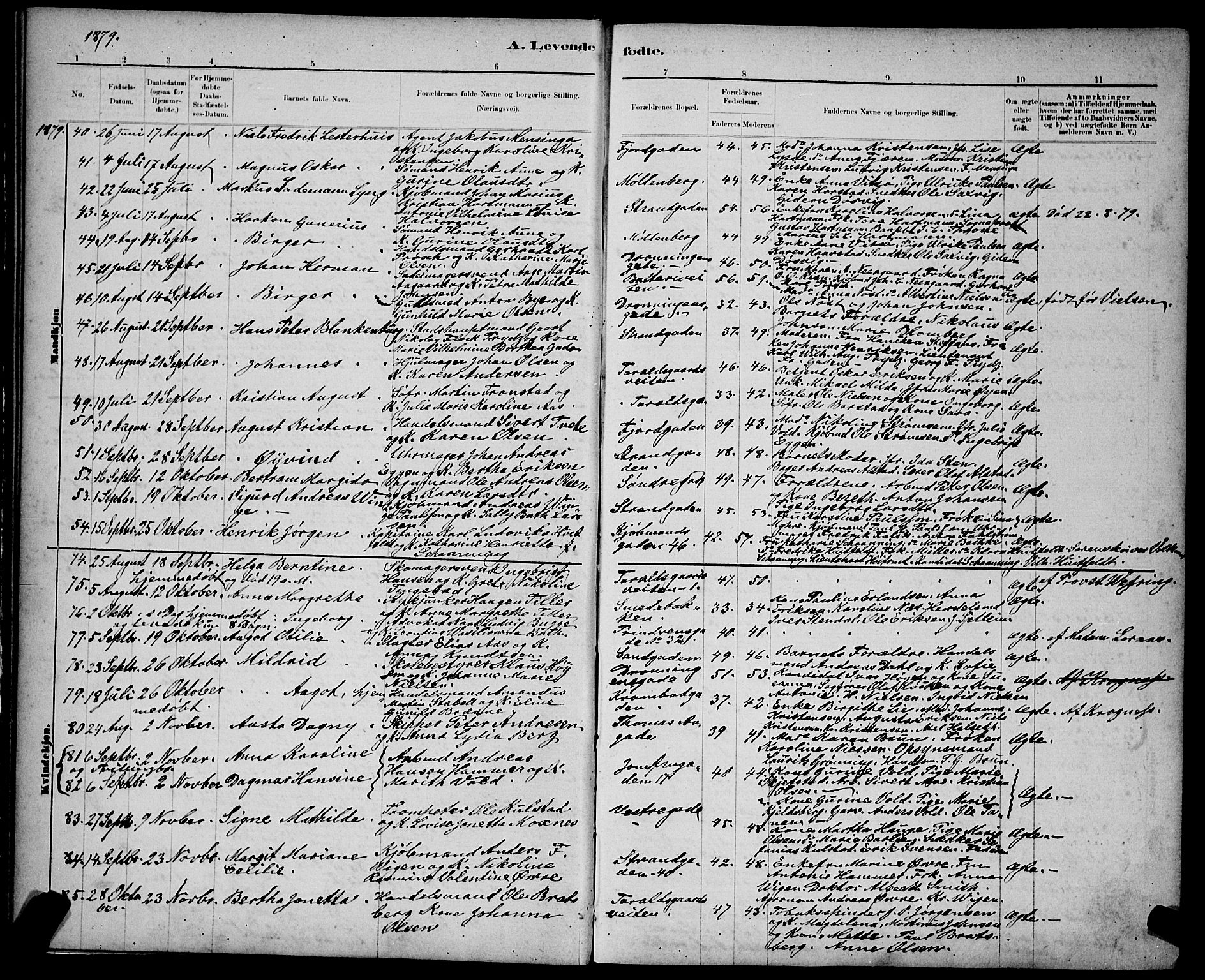 Ministerialprotokoller, klokkerbøker og fødselsregistre - Sør-Trøndelag, AV/SAT-A-1456/602/L0143: Parish register (copy) no. 602C11, 1878-1902