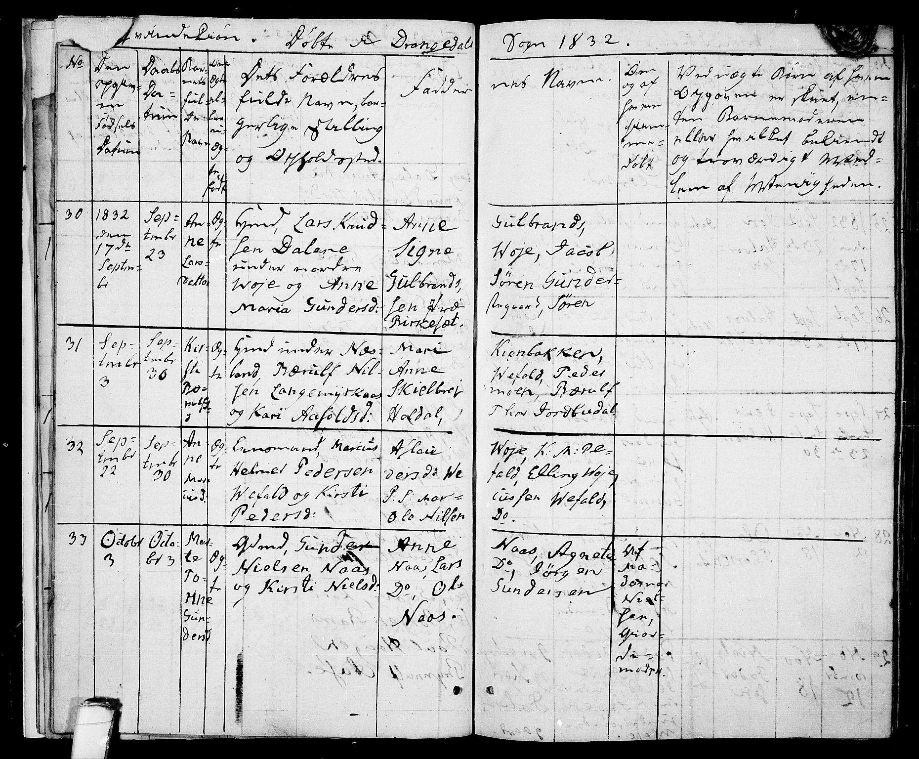 Drangedal kirkebøker, AV/SAKO-A-258/F/Fa/L0006: Parish register (official) no. 6, 1831-1837, p. 23