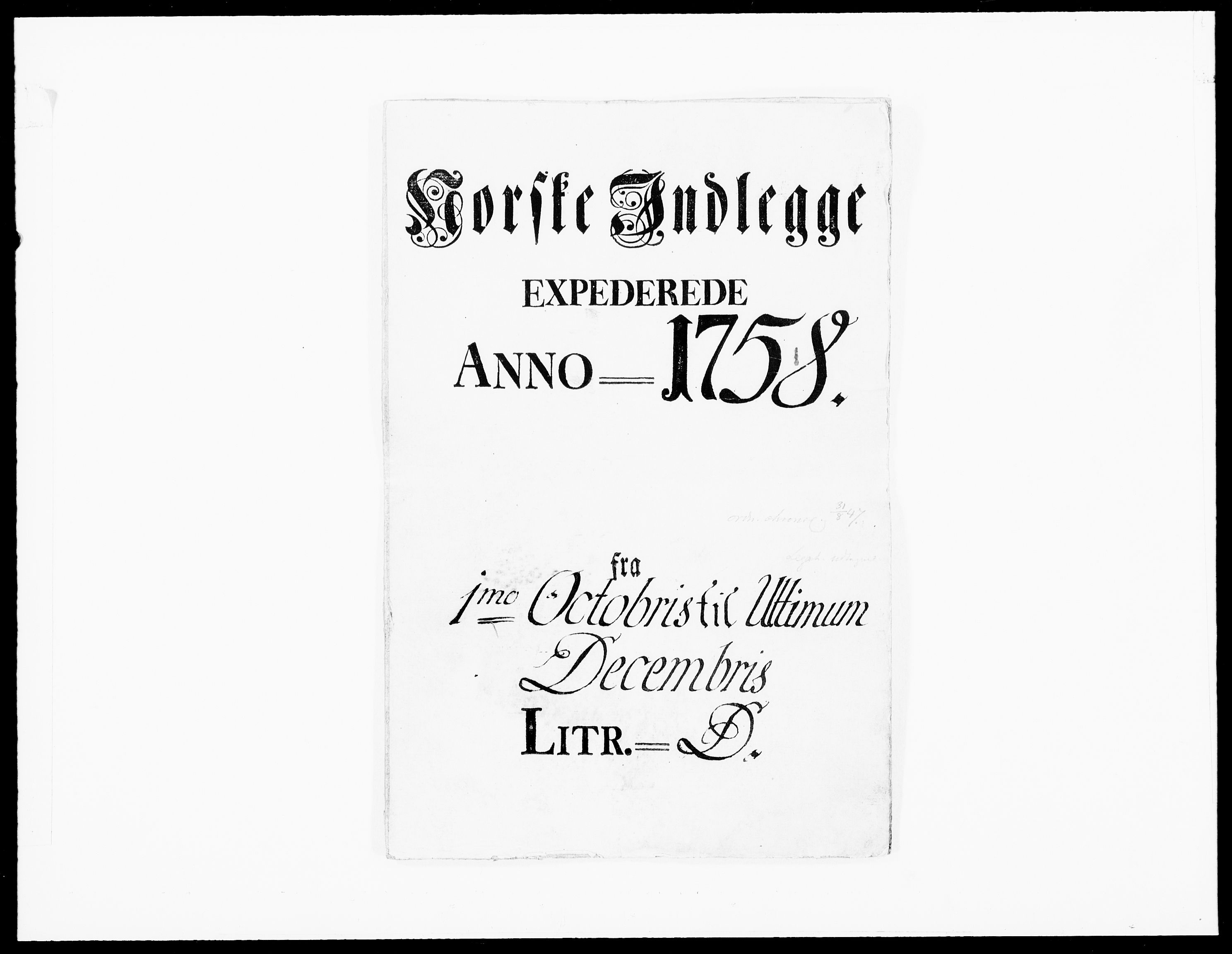 Danske Kanselli 1572-1799, AV/RA-EA-3023/F/Fc/Fcc/Fcca/L0176: Norske innlegg 1572-1799, 1758, p. 113