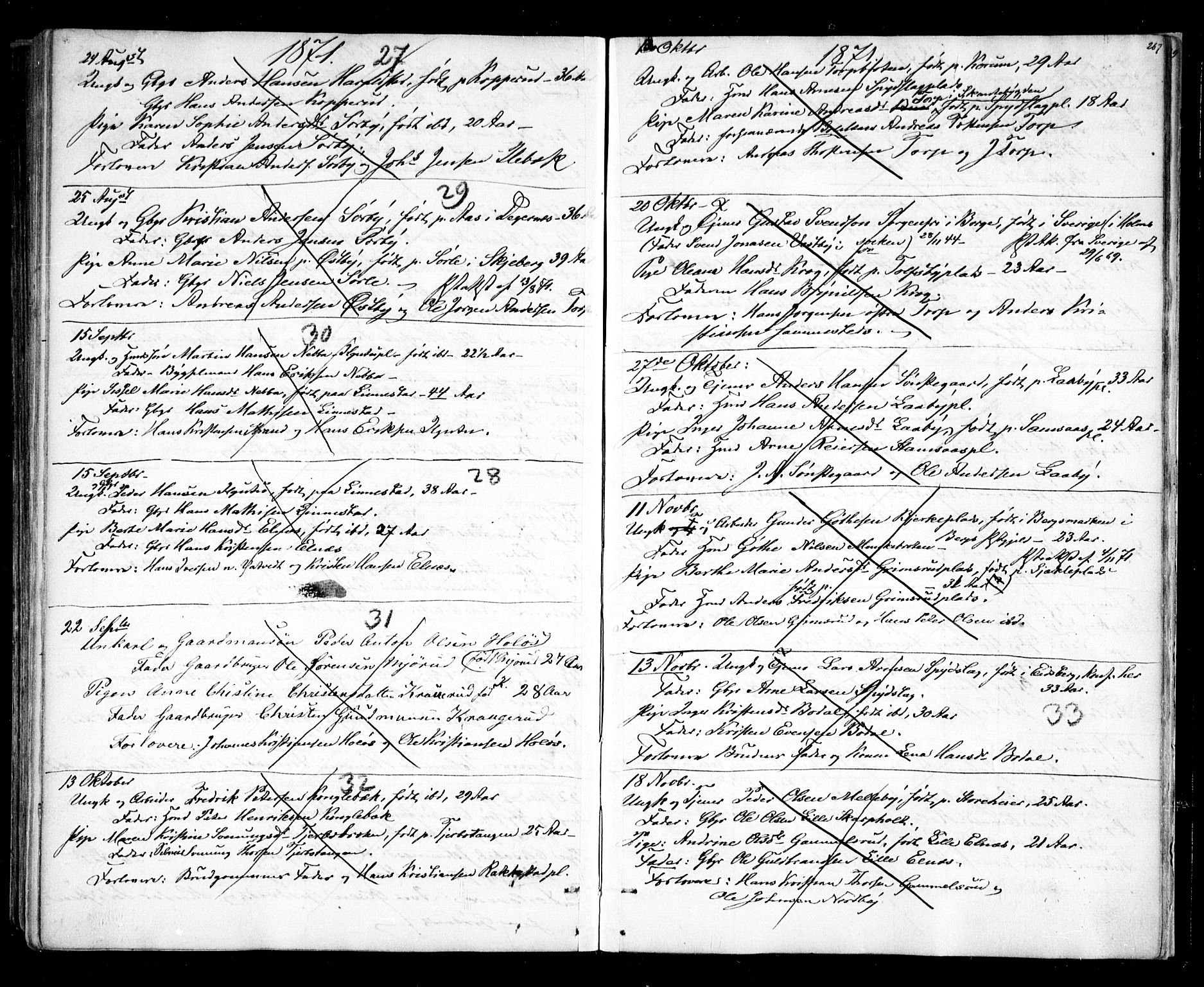 Rakkestad prestekontor Kirkebøker, AV/SAO-A-2008/F/Fa/L0010: Parish register (official) no. I 10, 1857-1861, p. 267