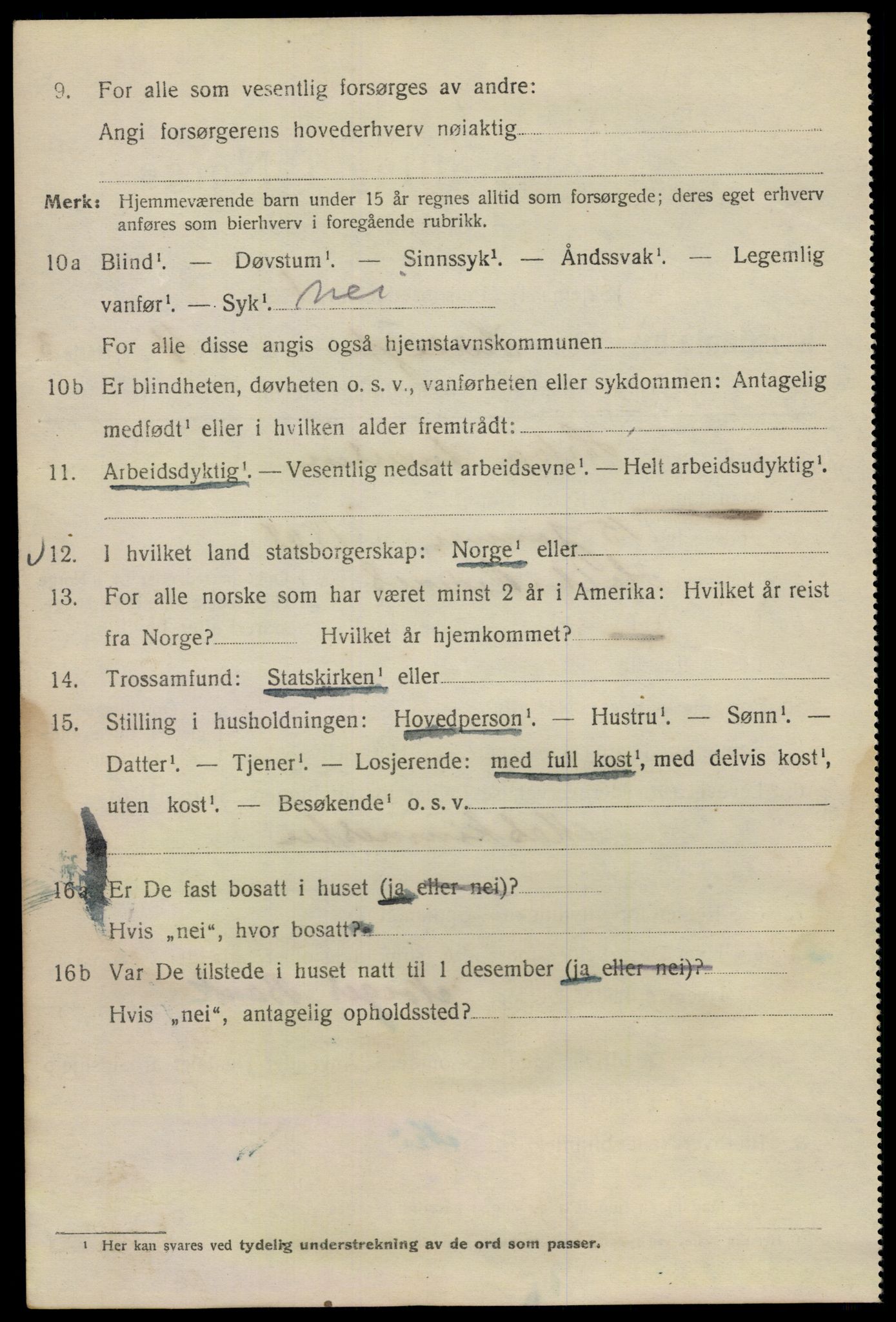 SAO, 1920 census for Kristiania, 1920, p. 150208