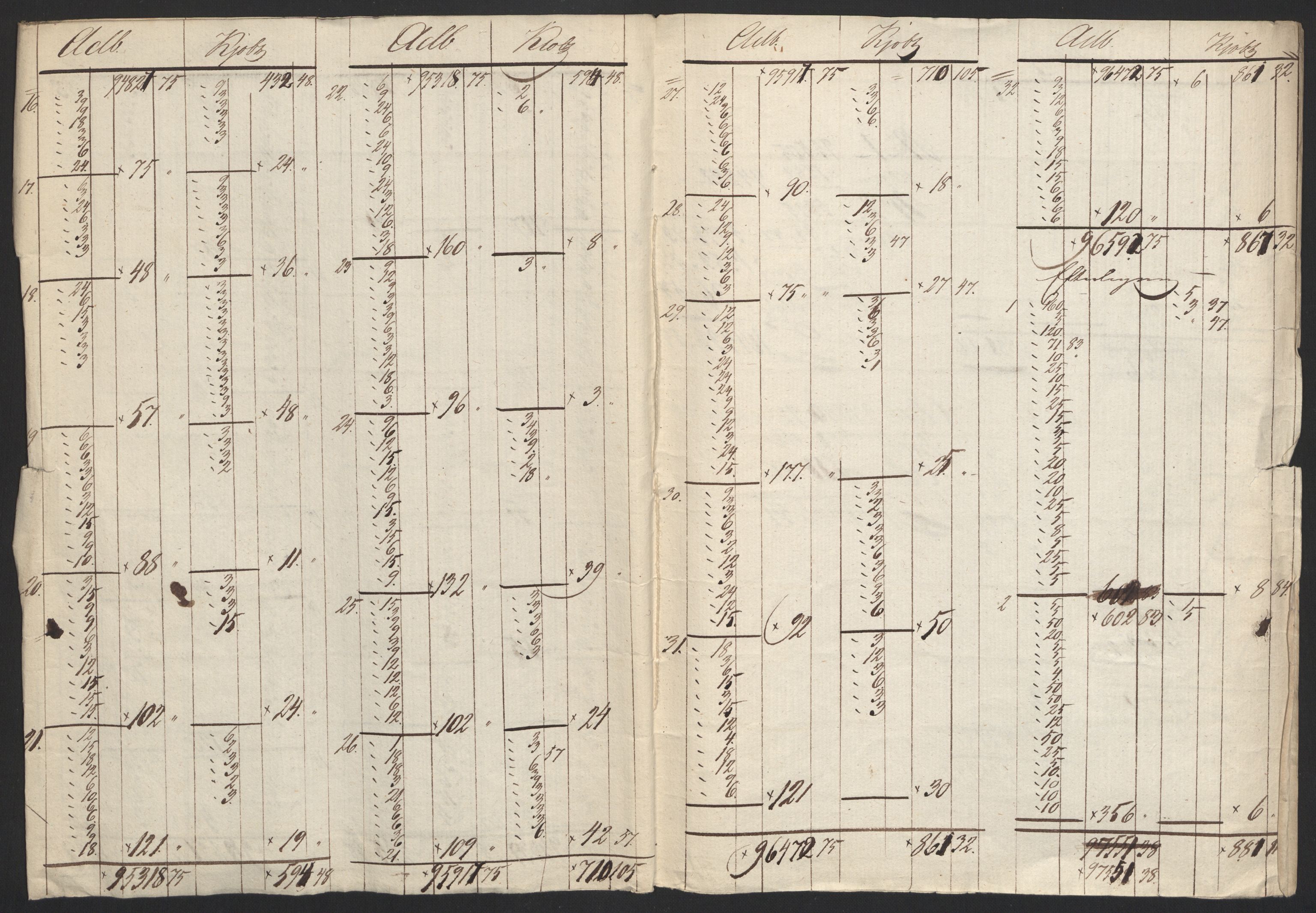 Sølvskatten 1816, NOBA/SOLVSKATTEN/A/L0049: Bind 50: Trondheim, 1816-1820, p. 57