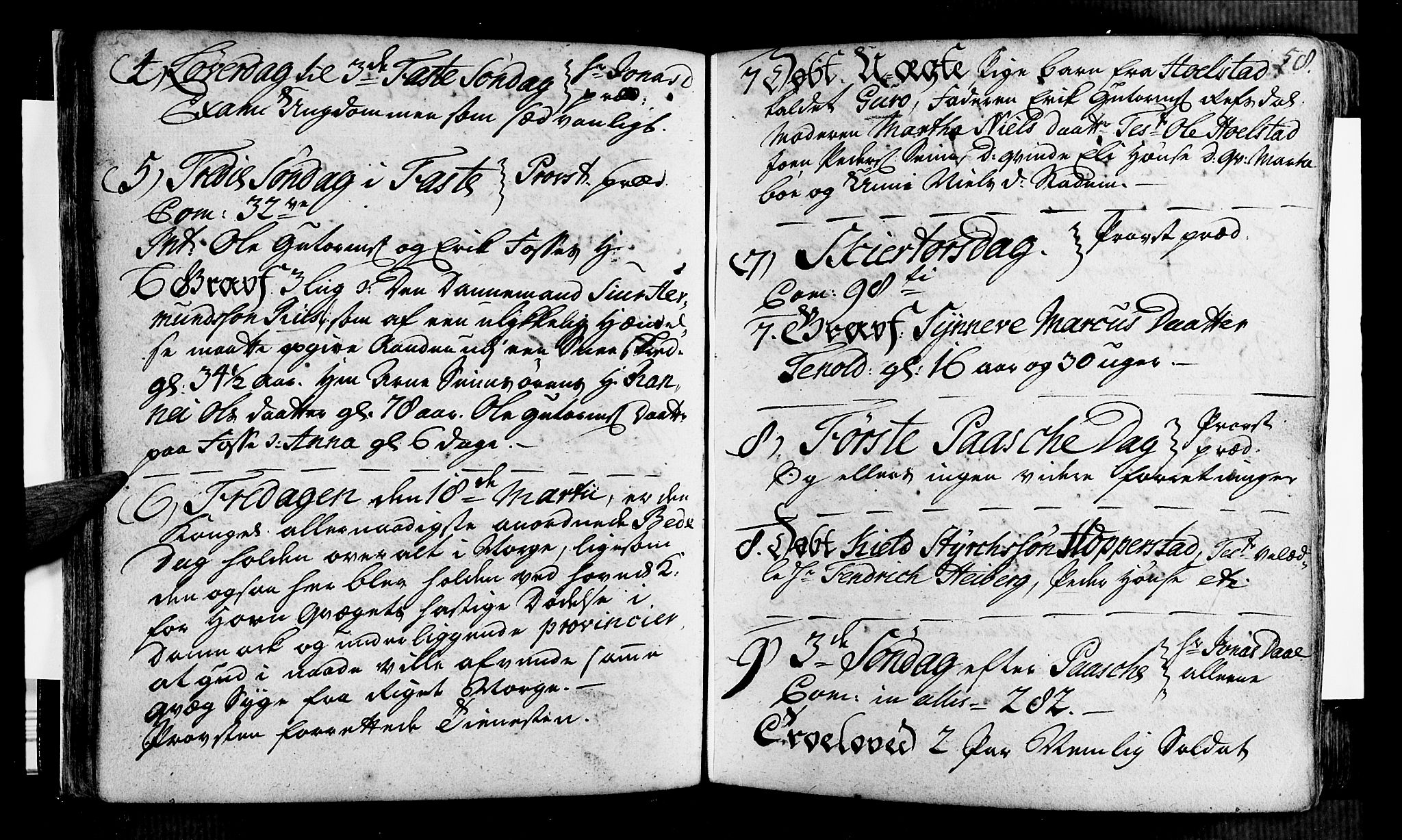 Vik sokneprestembete, AV/SAB-A-81501/H/Haa/Haaa/L0002: Parish register (official) no. A 2 / 1, 1740-1757, p. 58