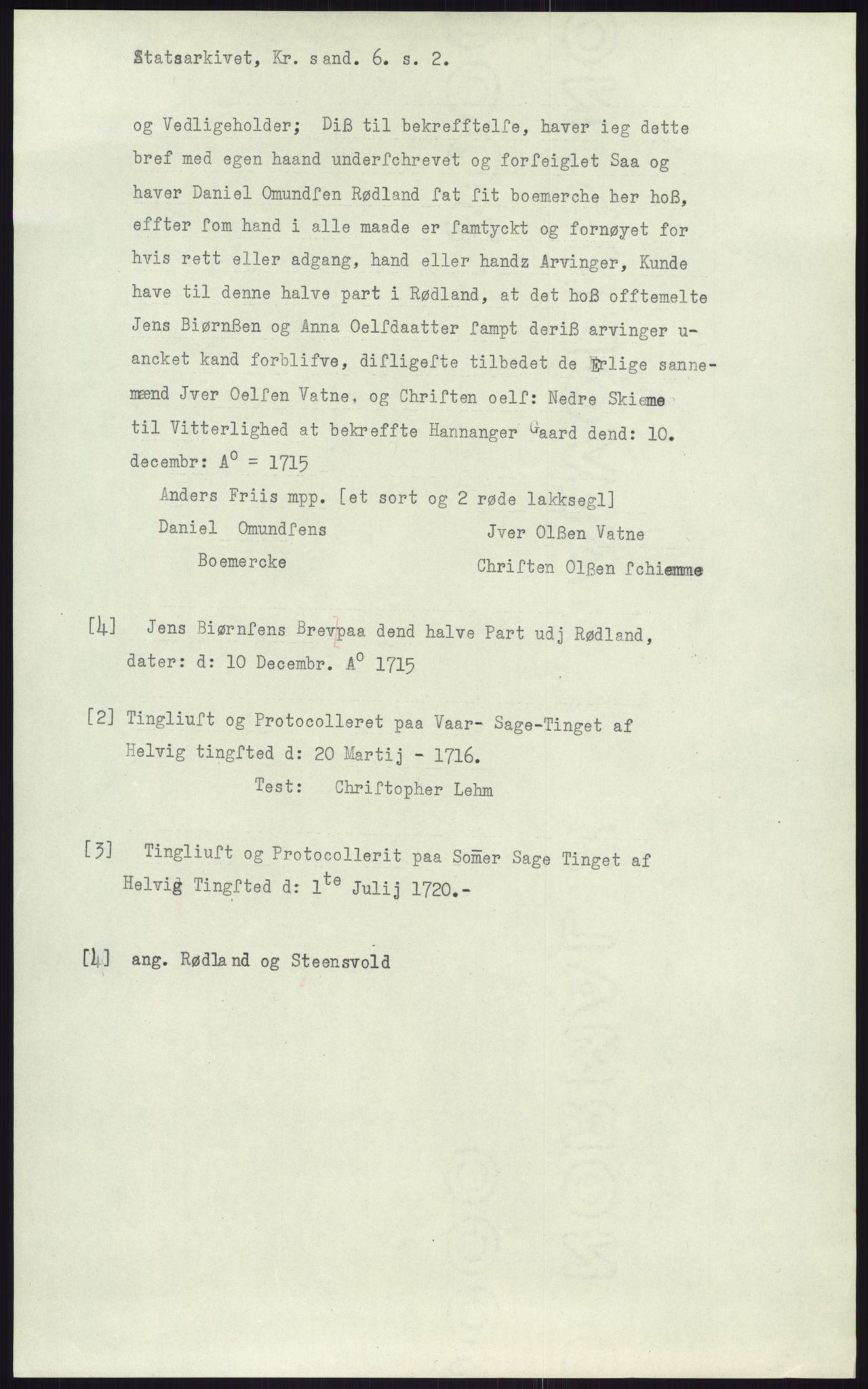 Samlinger til kildeutgivelse, Diplomavskriftsamlingen, AV/RA-EA-4053/H/Ha, p. 3061