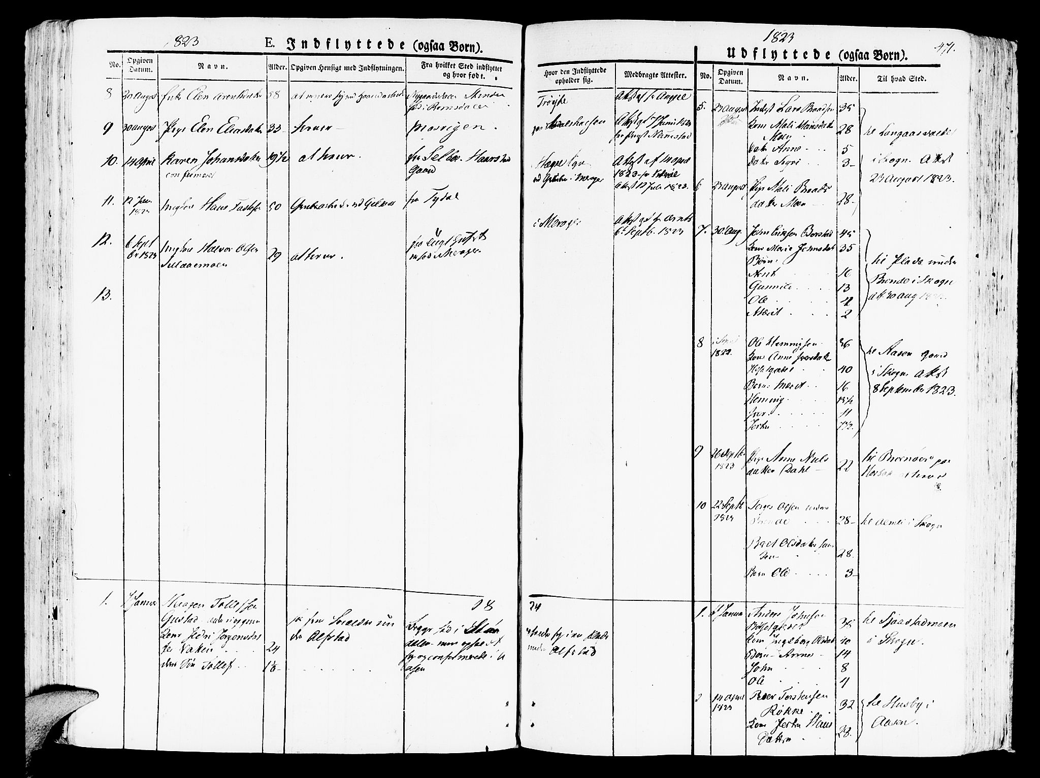 Ministerialprotokoller, klokkerbøker og fødselsregistre - Nord-Trøndelag, SAT/A-1458/709/L0070: Parish register (official) no. 709A10, 1820-1832, p. 471
