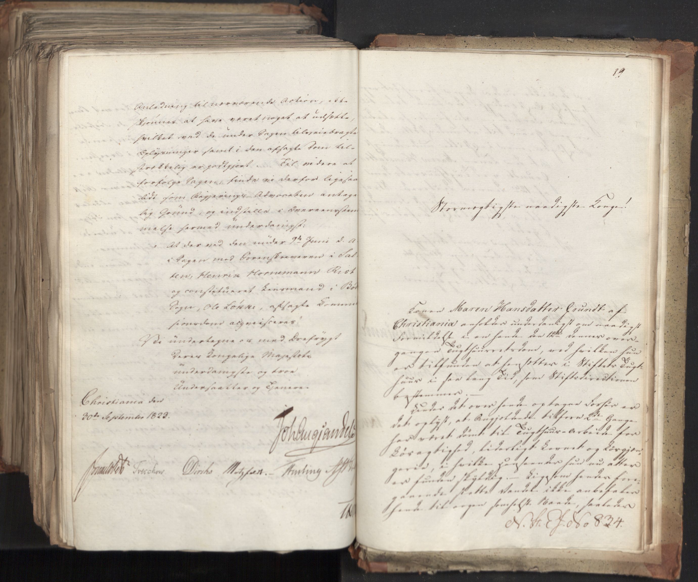 Statsrådsavdelingen i Stockholm, AV/RA-S-1003/D/Da/L0035: Regjeringsinnstillinger nr. 541-840, 1823, p. 790