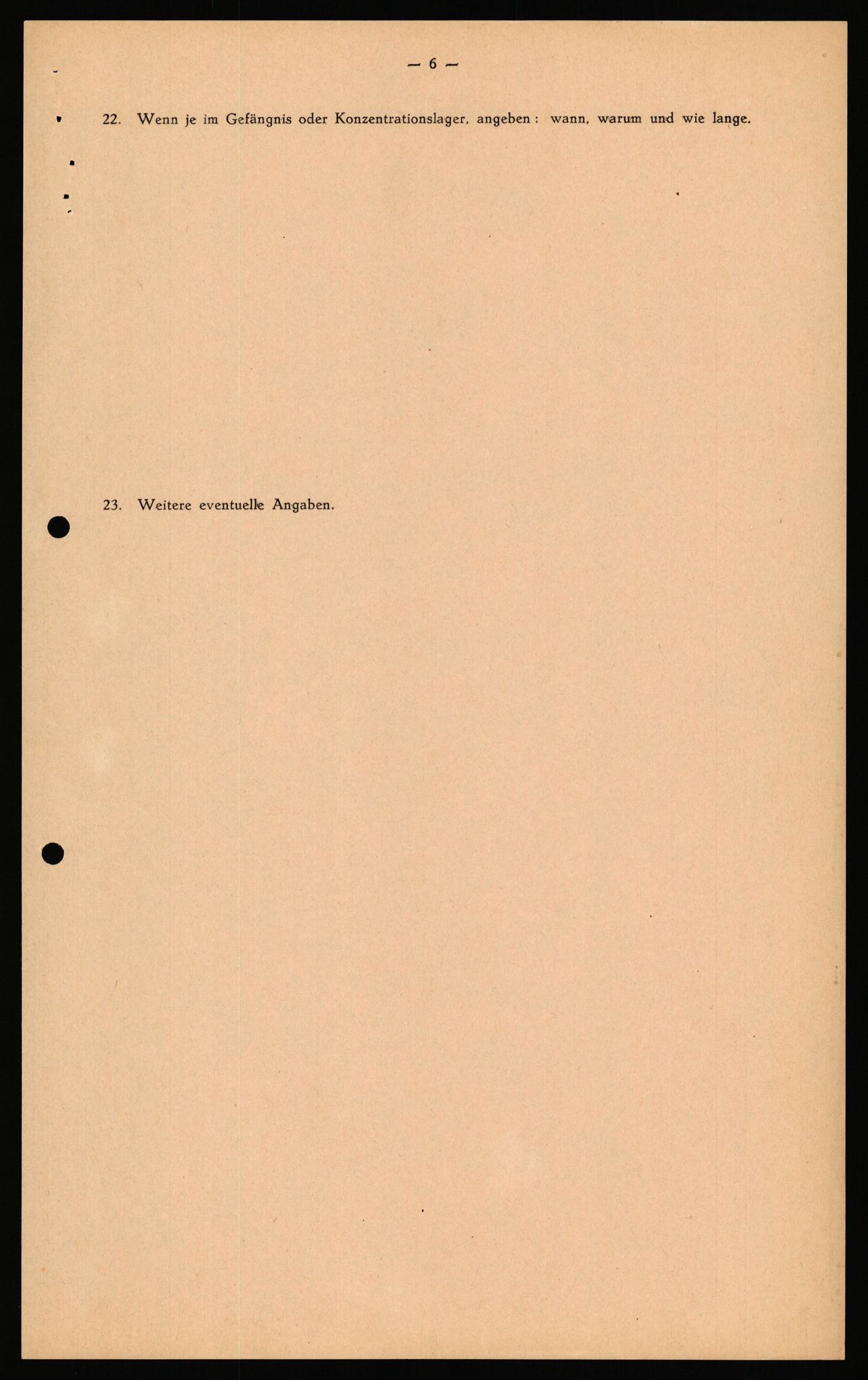 Forsvaret, Forsvarets overkommando II, AV/RA-RAFA-3915/D/Db/L0037: CI Questionaires. Tyske okkupasjonsstyrker i Norge. Tyskere., 1945-1946, p. 113