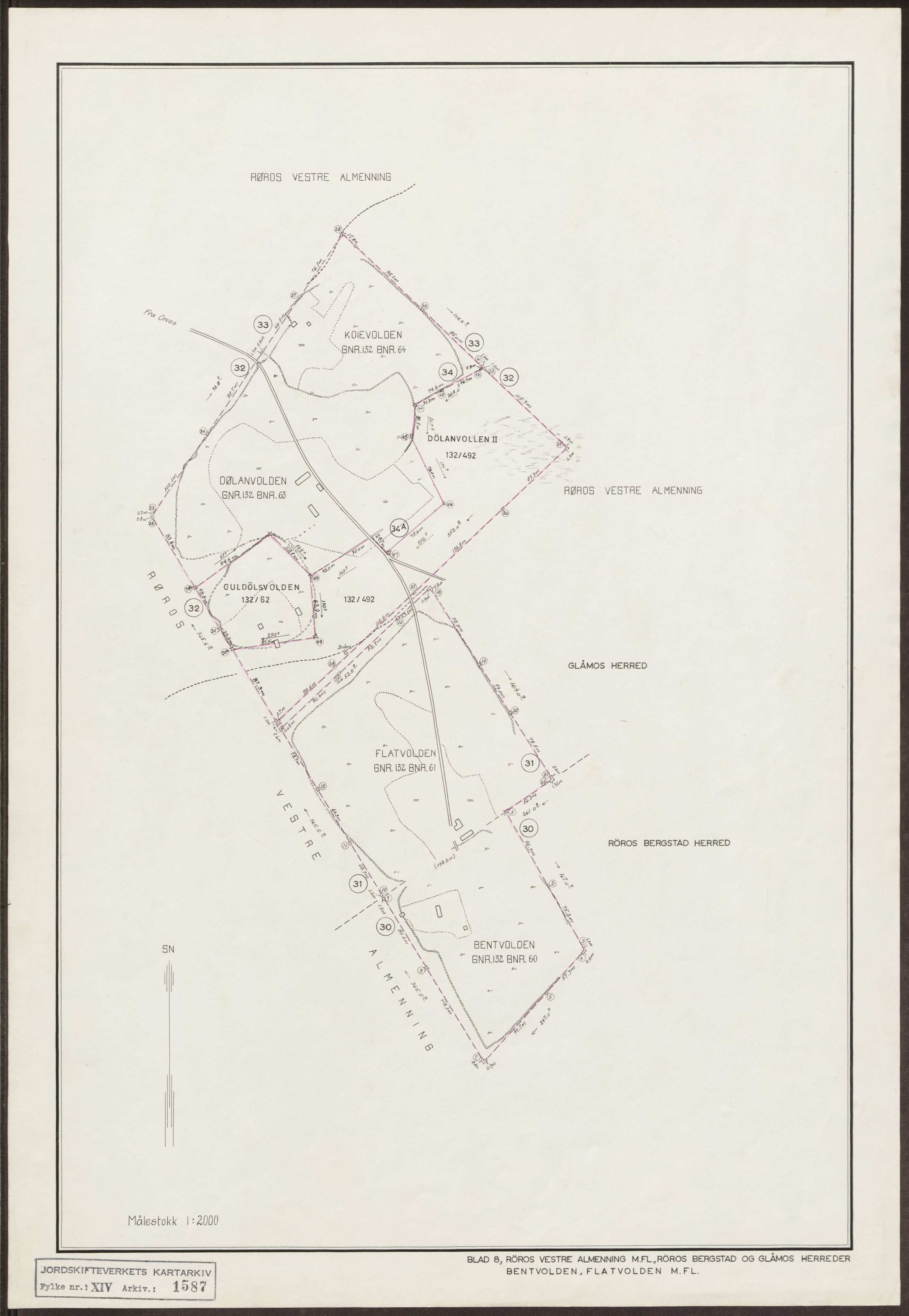 Jordskifteverkets kartarkiv, RA/S-3929/T, 1859-1988, p. 2424