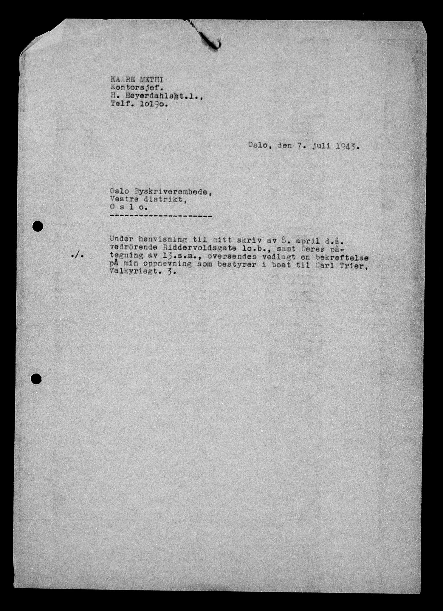 Justisdepartementet, Tilbakeføringskontoret for inndratte formuer, AV/RA-S-1564/H/Hc/Hcc/L0984: --, 1945-1947, p. 360