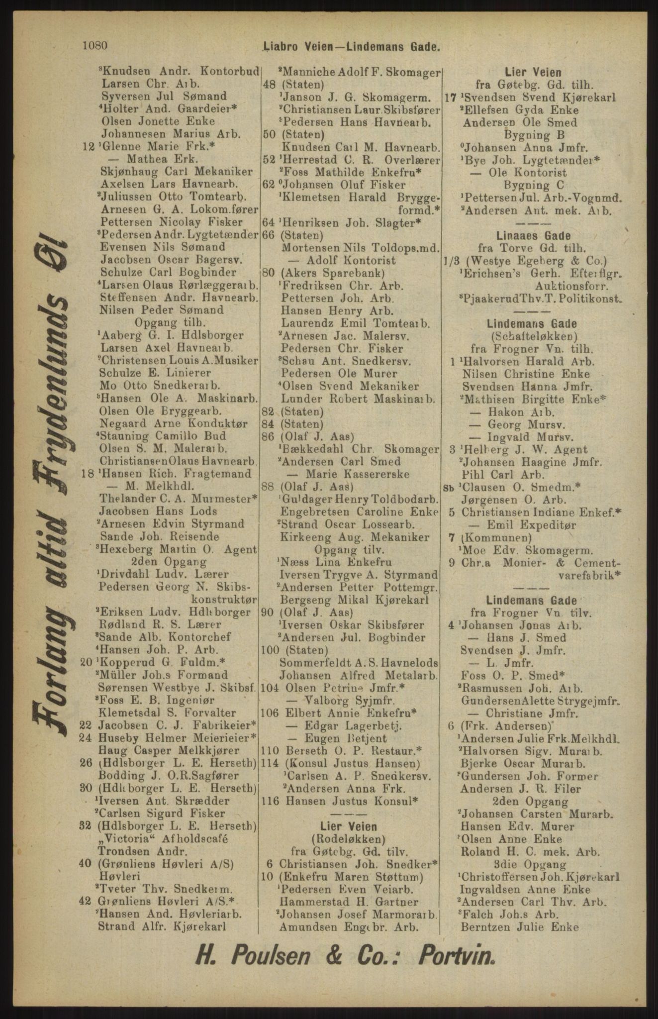 Kristiania/Oslo adressebok, PUBL/-, 1904, p. 1080