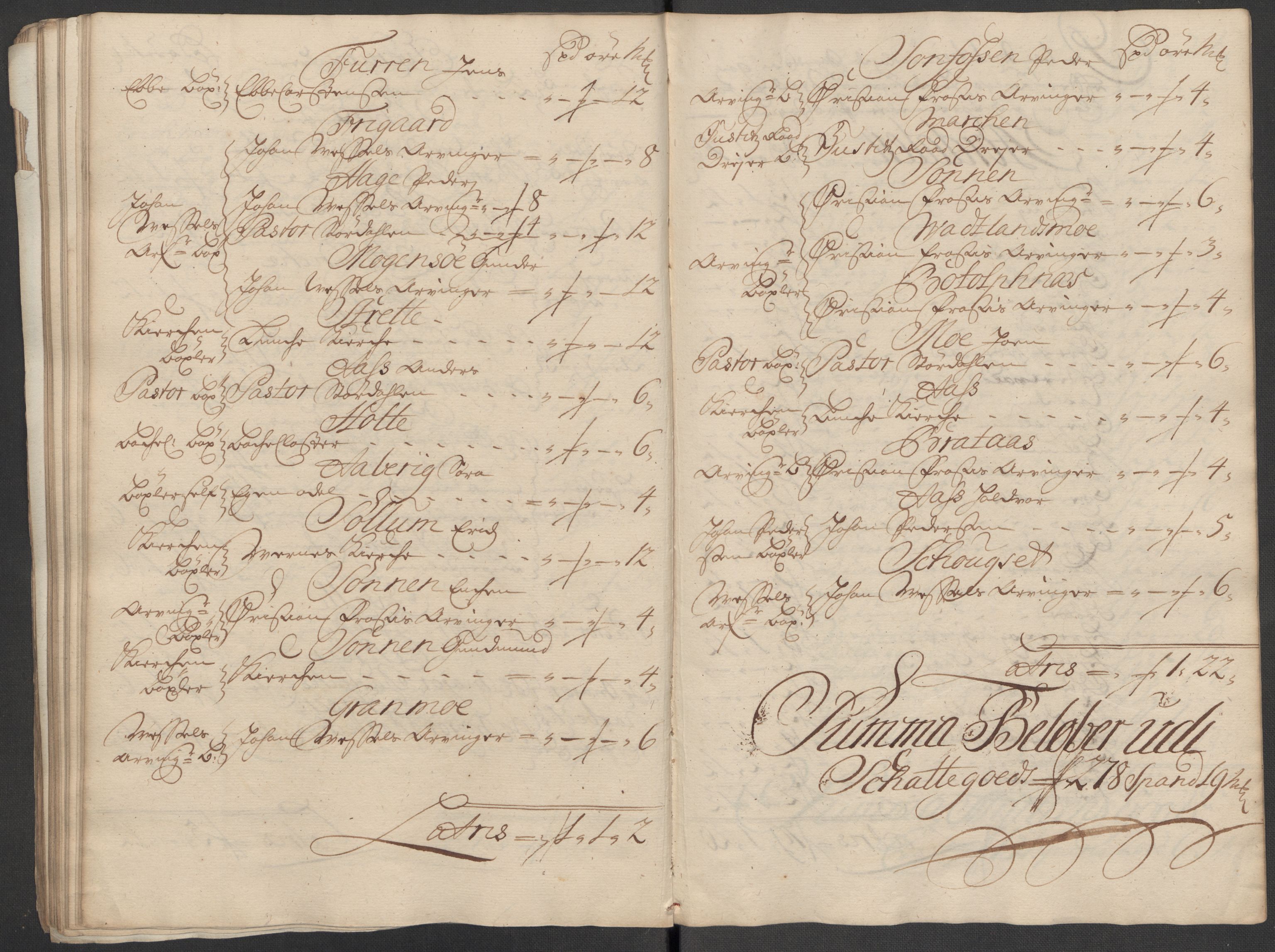 Rentekammeret inntil 1814, Reviderte regnskaper, Fogderegnskap, AV/RA-EA-4092/R62/L4207: Fogderegnskap Stjørdal og Verdal, 1717, p. 90