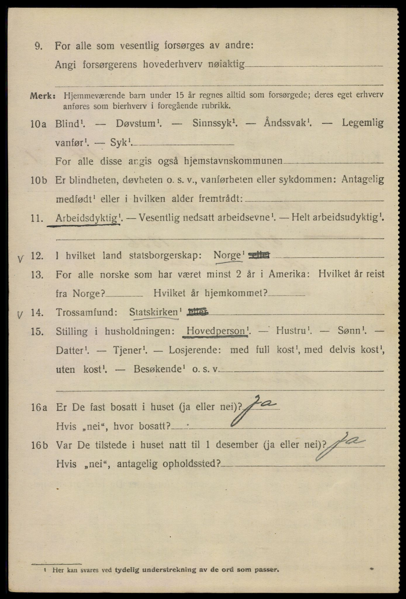 SAO, 1920 census for Kristiania, 1920, p. 203868