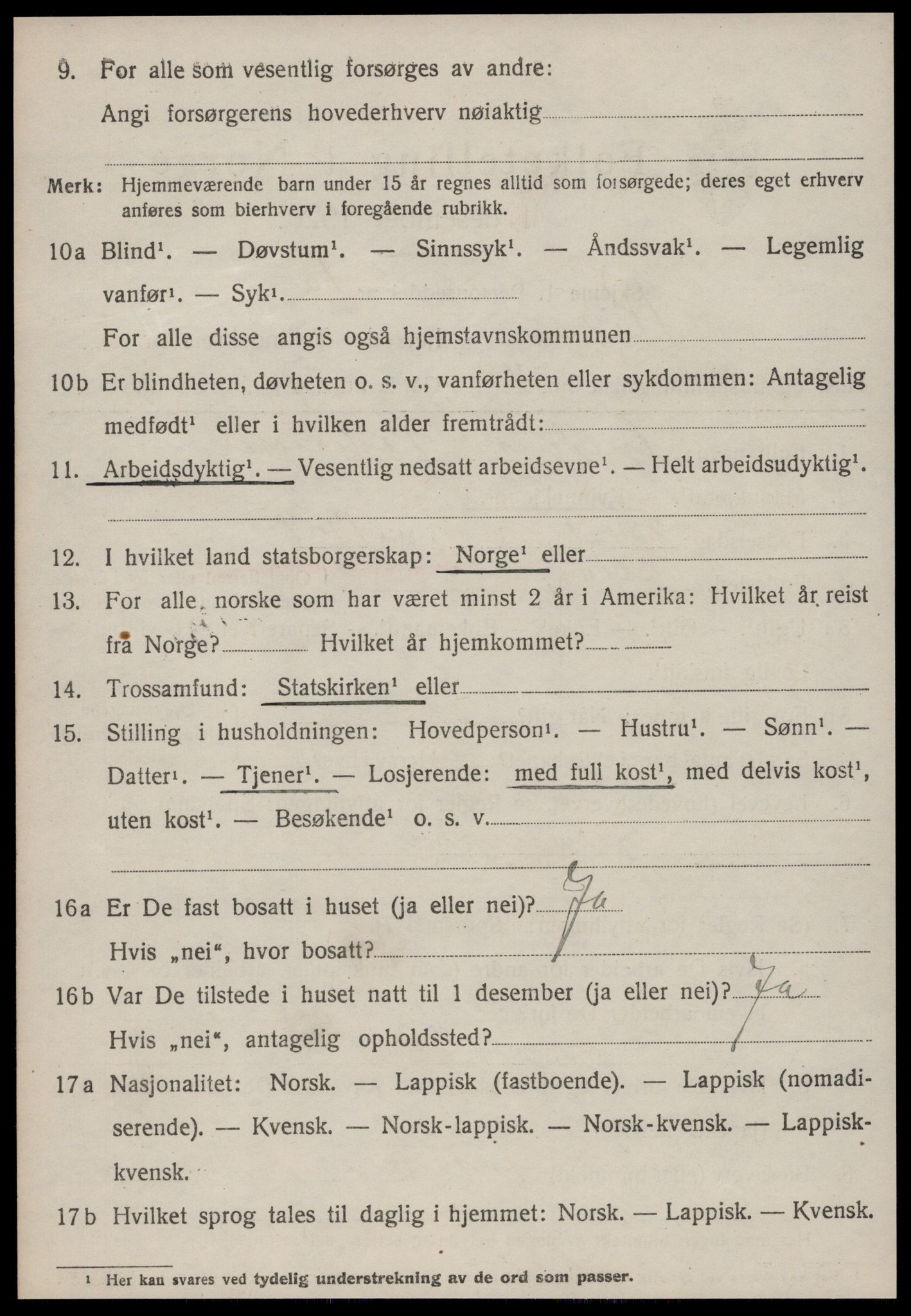 SAT, 1920 census for Rissa, 1920, p. 2278