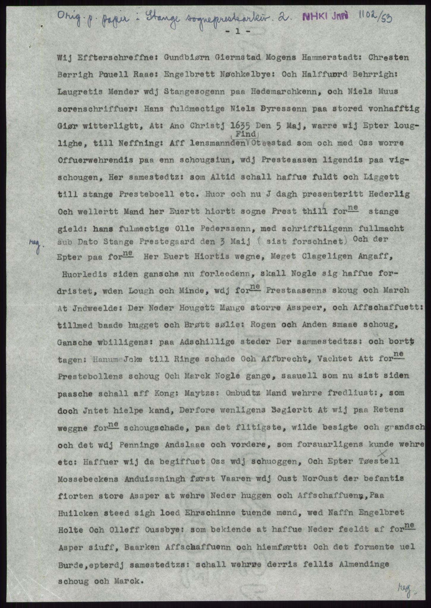Samlinger til kildeutgivelse, Diplomavskriftsamlingen, RA/EA-4053/H/Ha, p. 1790