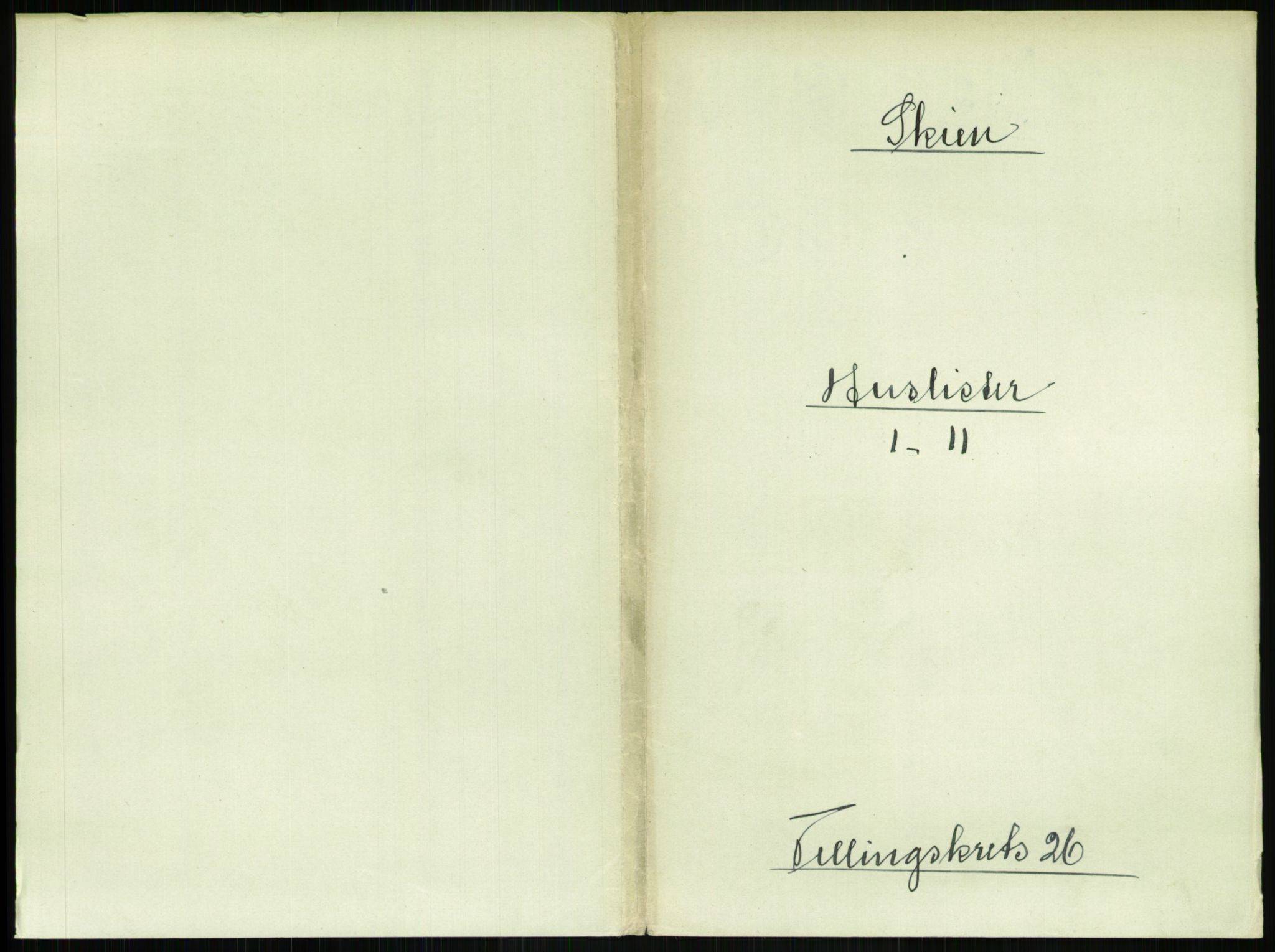 RA, 1891 census for 0806 Skien, 1891, p. 974