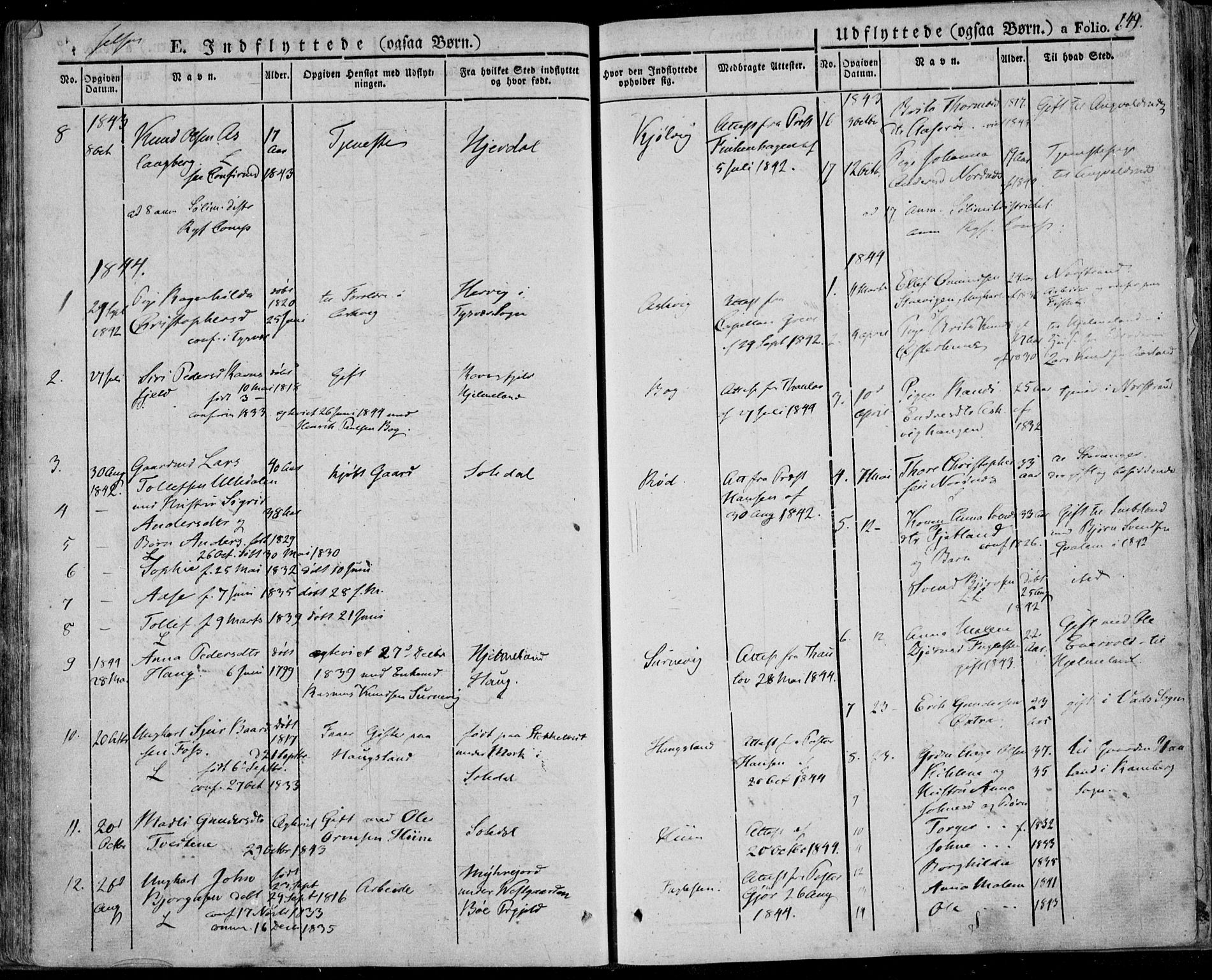 Jelsa sokneprestkontor, AV/SAST-A-101842/01/IV: Parish register (official) no. A 6.2, 1828-1853, p. 649