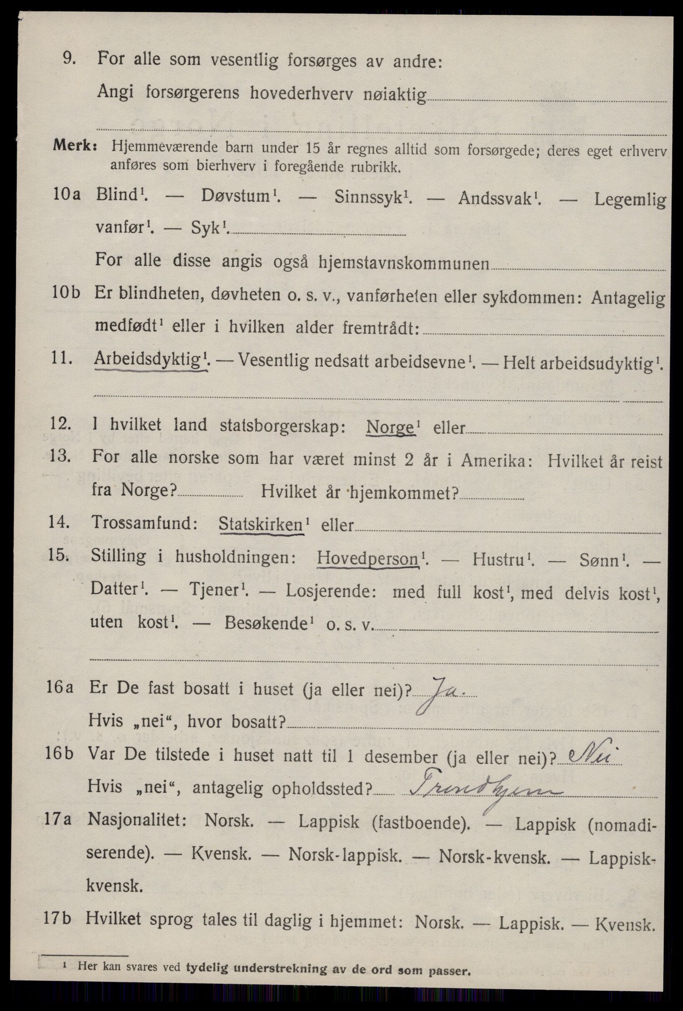 SAT, 1920 census for Rissa, 1920, p. 2492