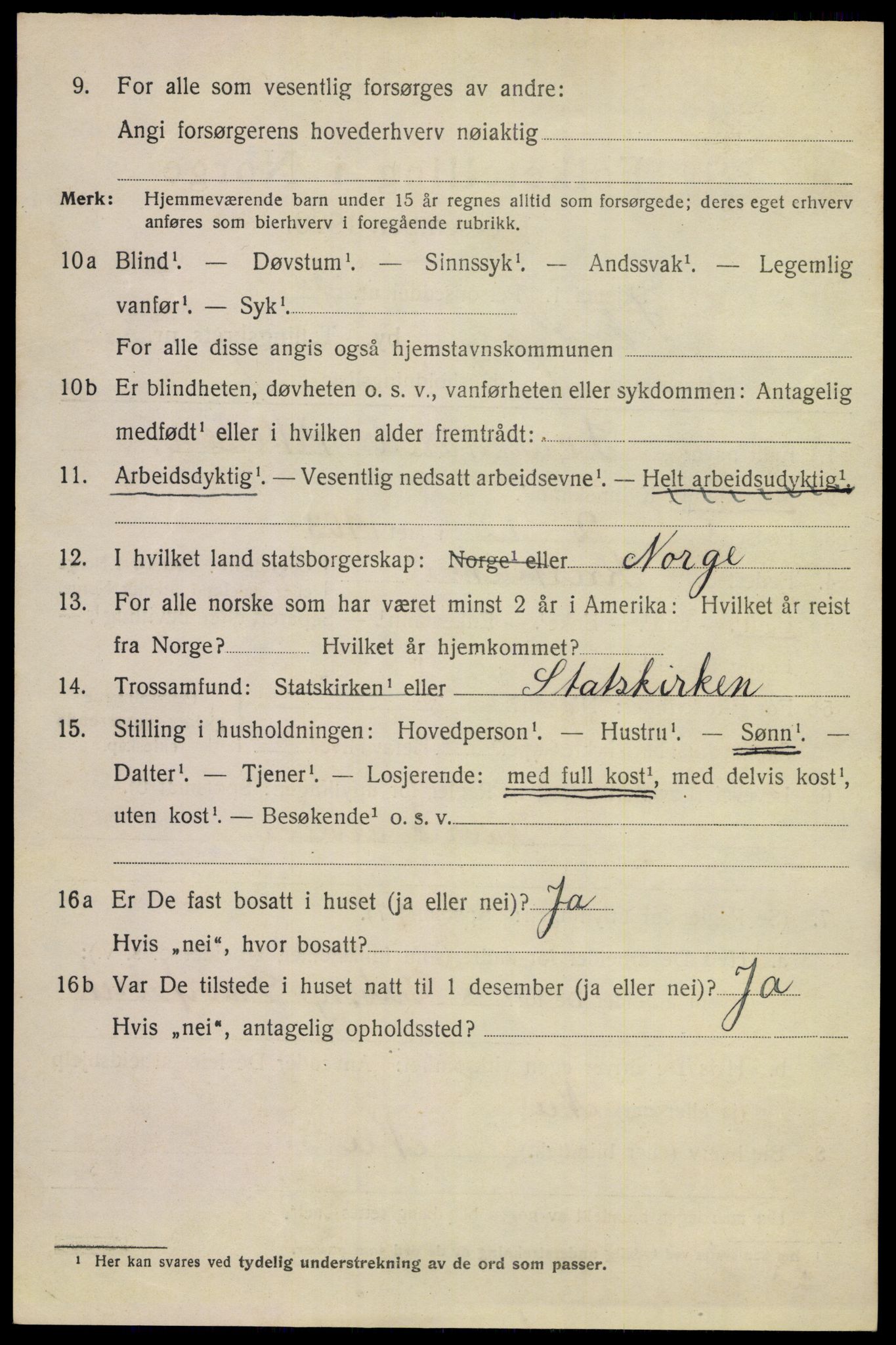 SAKO, 1920 census for Tønsberg, 1920, p. 19970