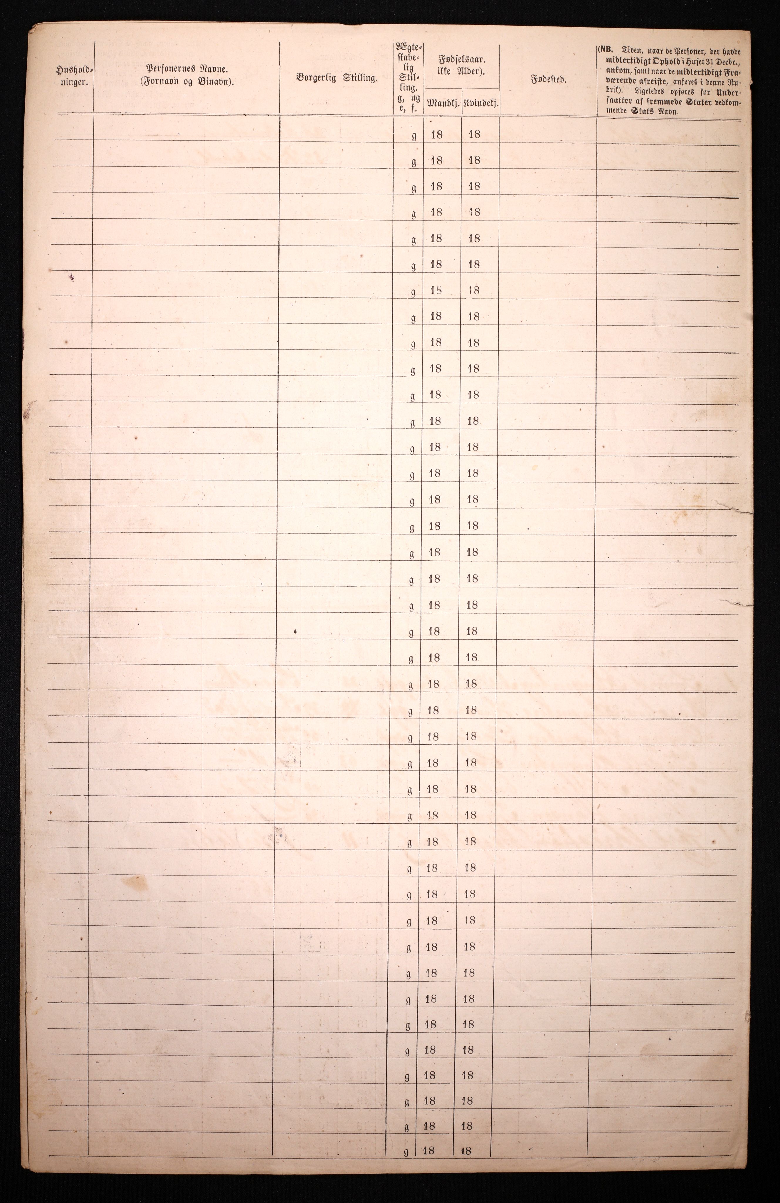 RA, 1870 census for 0301 Kristiania, 1870, p. 2796