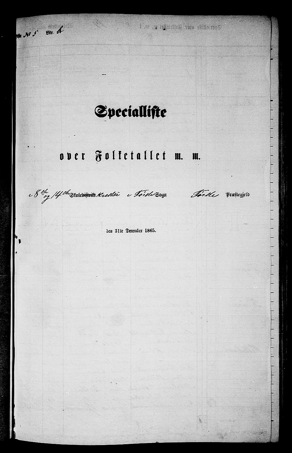RA, 1865 census for Førde, 1865, p. 103