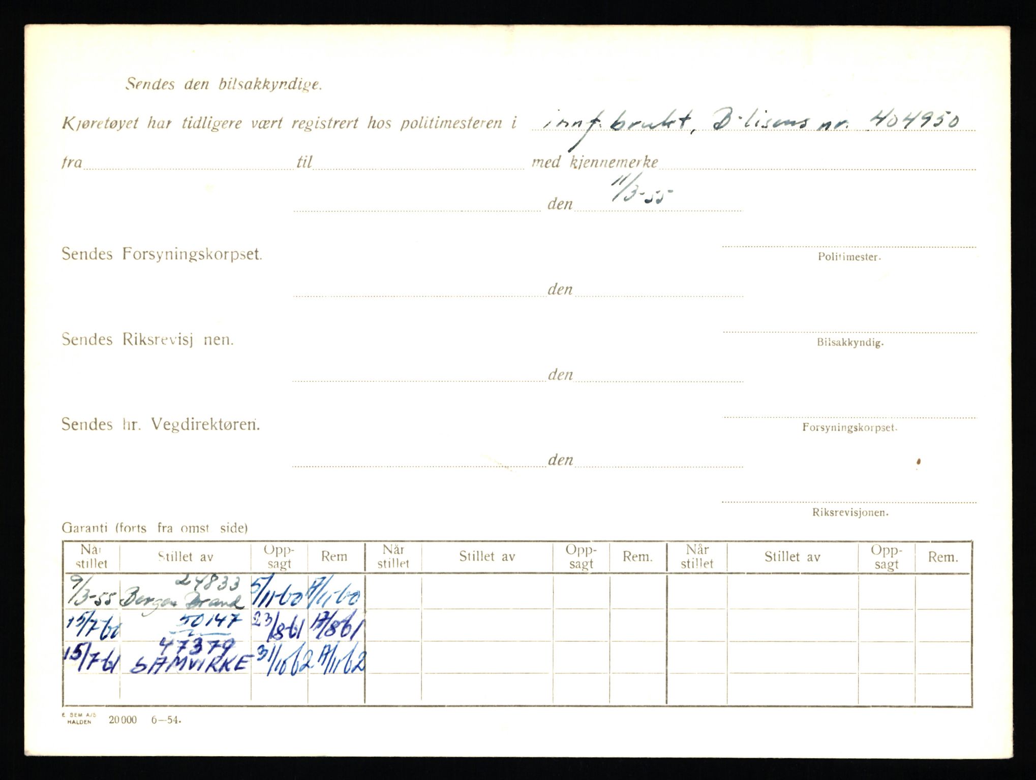 Stavanger trafikkstasjon, AV/SAST-A-101942/0/F/L0029: L-15700 - L-16299, 1930-1971, p. 268