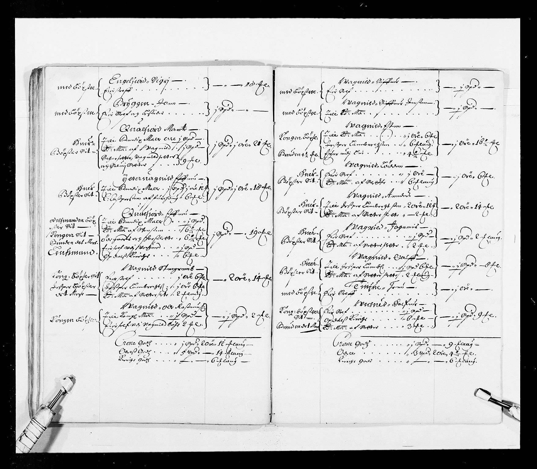 Stattholderembetet 1572-1771, AV/RA-EA-2870/Ek/L0033b/0001: Jordebøker 1662-1720: / Matrikler for Strinda, Selbu, Orkdal, Stjørdal, Gauldal og Fosen, 1670-1671, p. 125