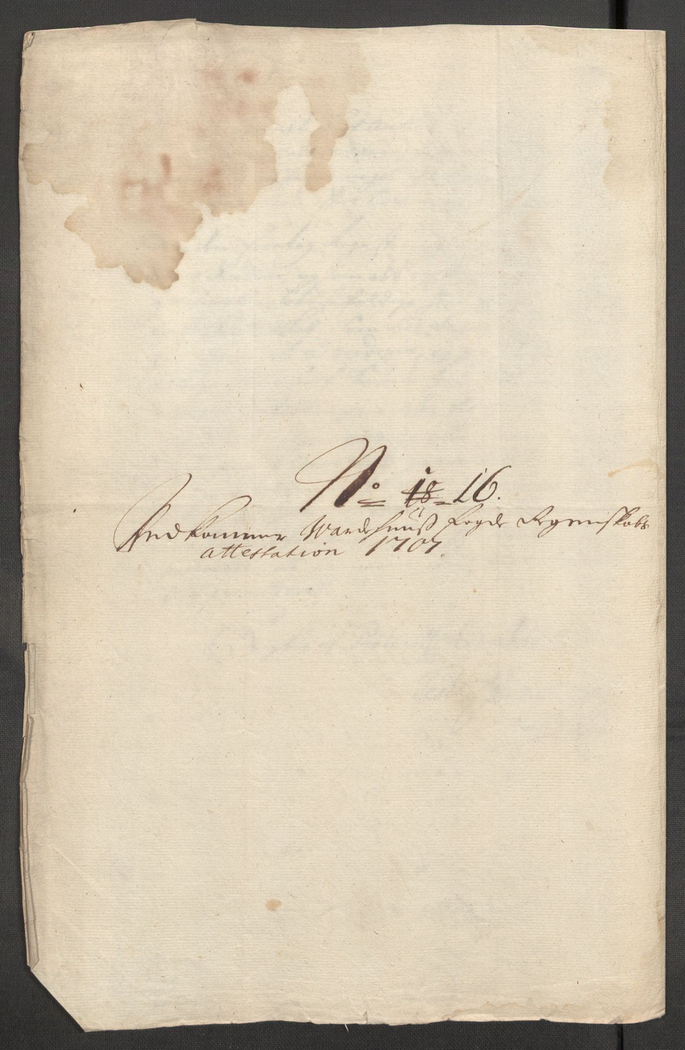 Rentekammeret inntil 1814, Reviderte regnskaper, Fogderegnskap, AV/RA-EA-4092/R69/L4854: Fogderegnskap Finnmark/Vardøhus, 1707-1708, p. 108