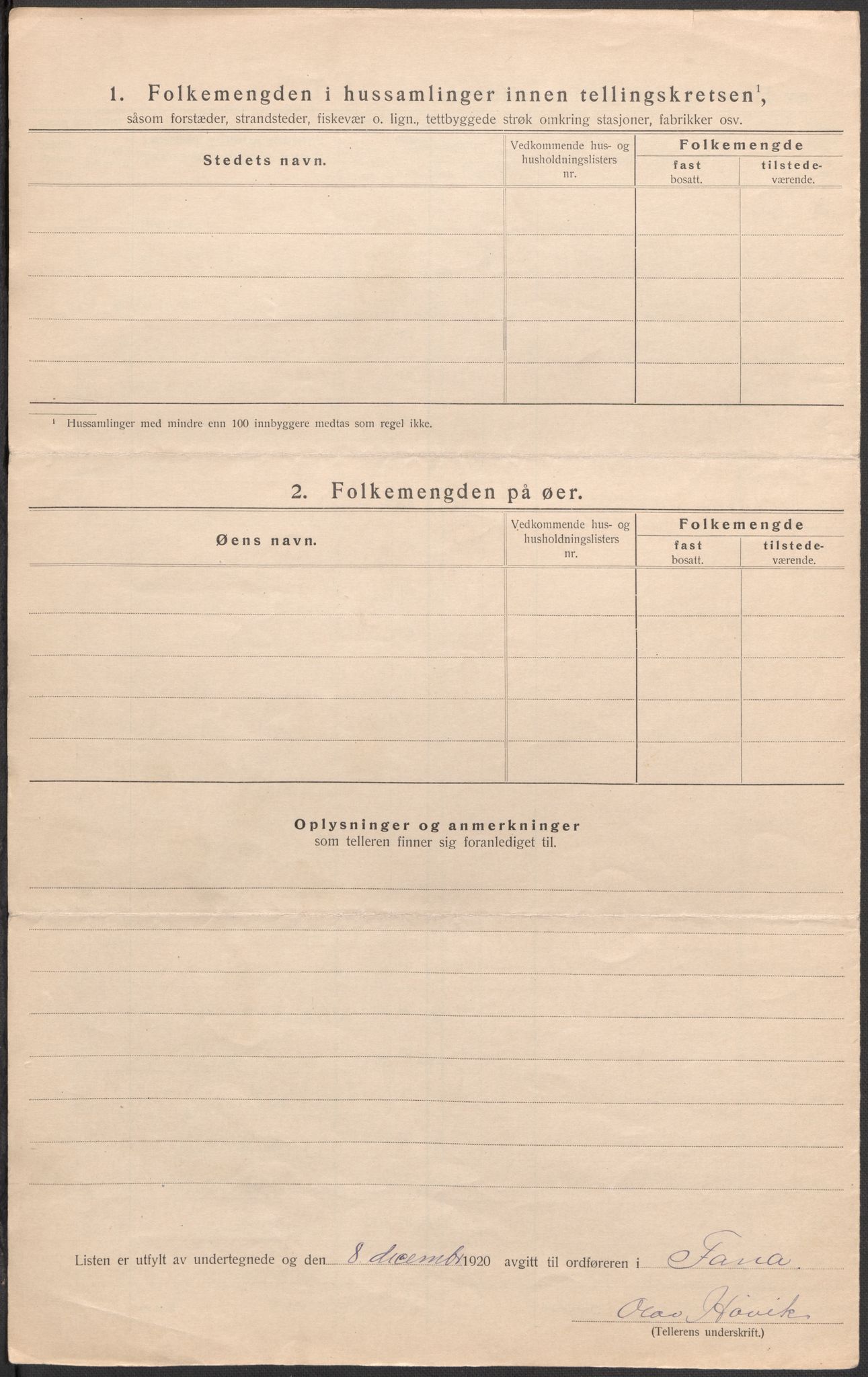 SAB, 1920 census for Fana, 1920, p. 21