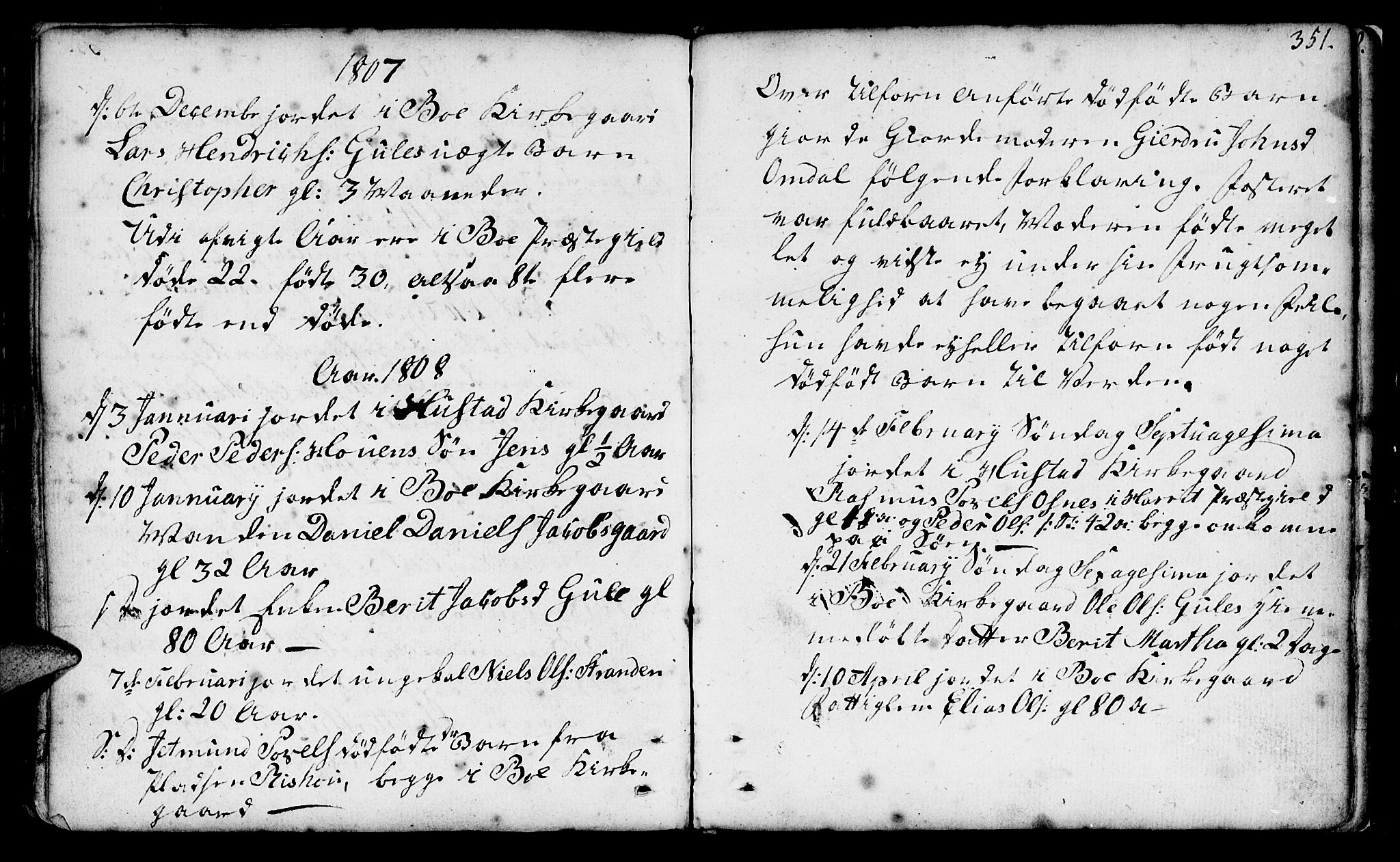 Ministerialprotokoller, klokkerbøker og fødselsregistre - Møre og Romsdal, SAT/A-1454/566/L0761: Parish register (official) no. 566A02 /1, 1767-1817, p. 351